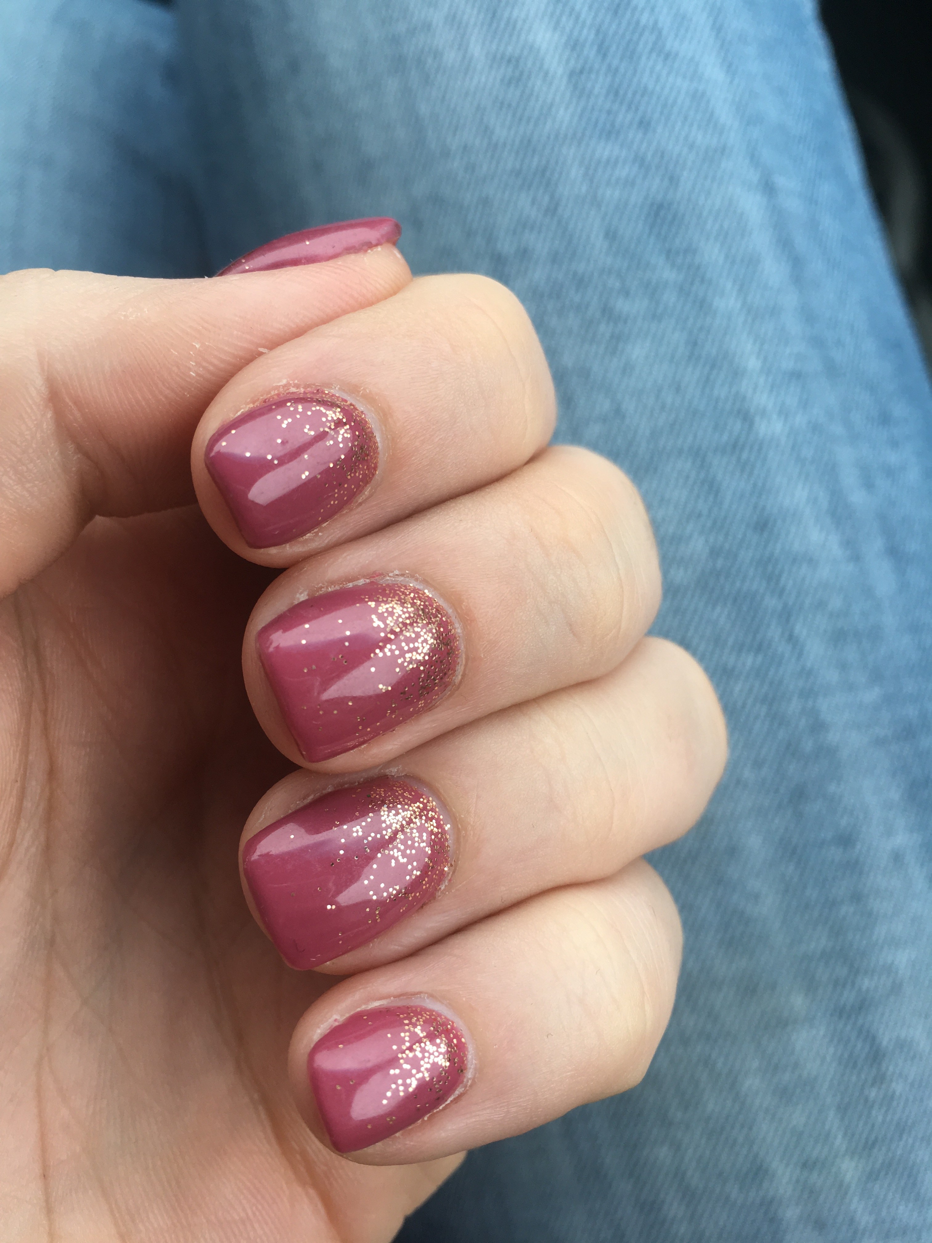 Help!! What nail color would go best with a white and rose gold ring??