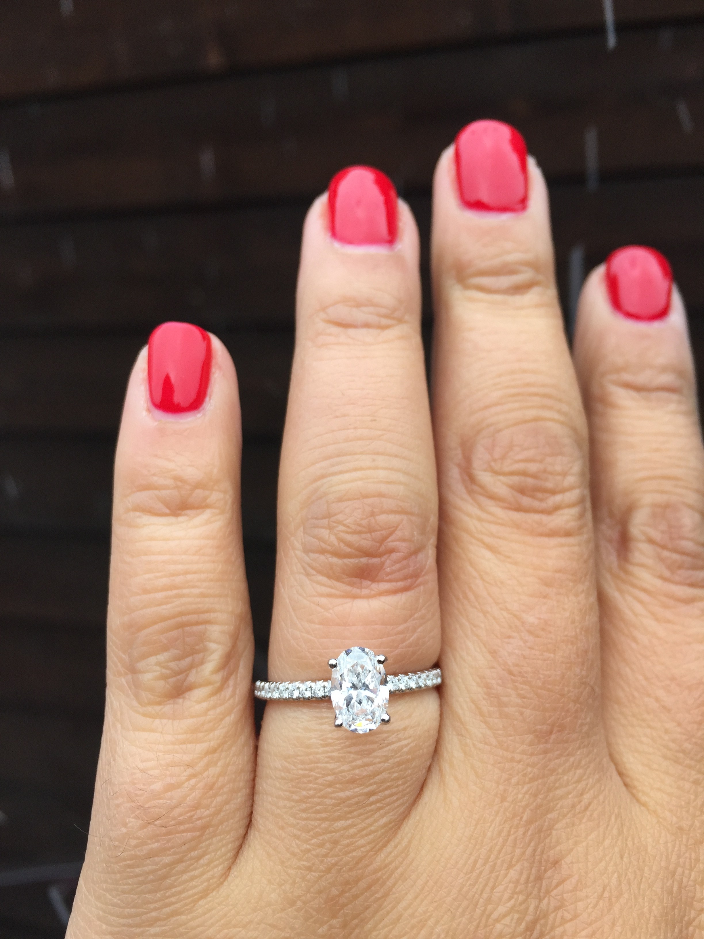 1 ct. oval solitaires, anyone?