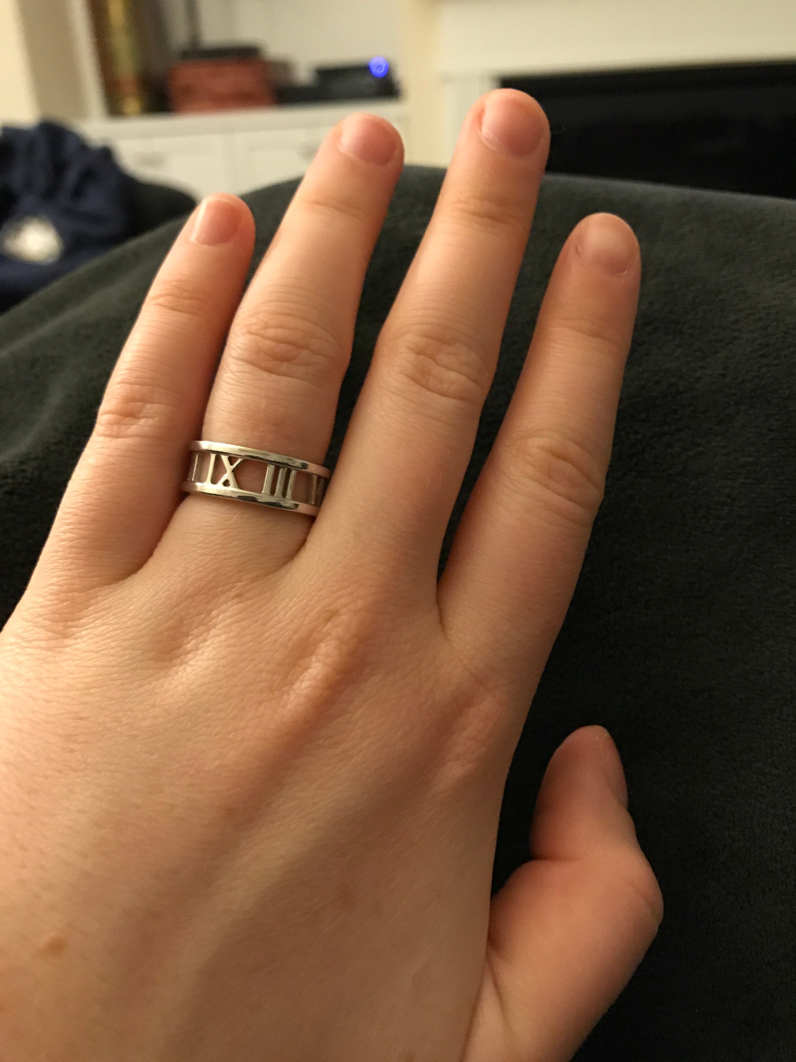 What do you wear when your engagement ring is away?
