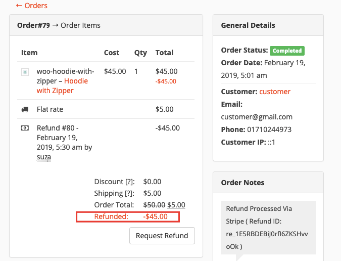 Refund Request weDevs