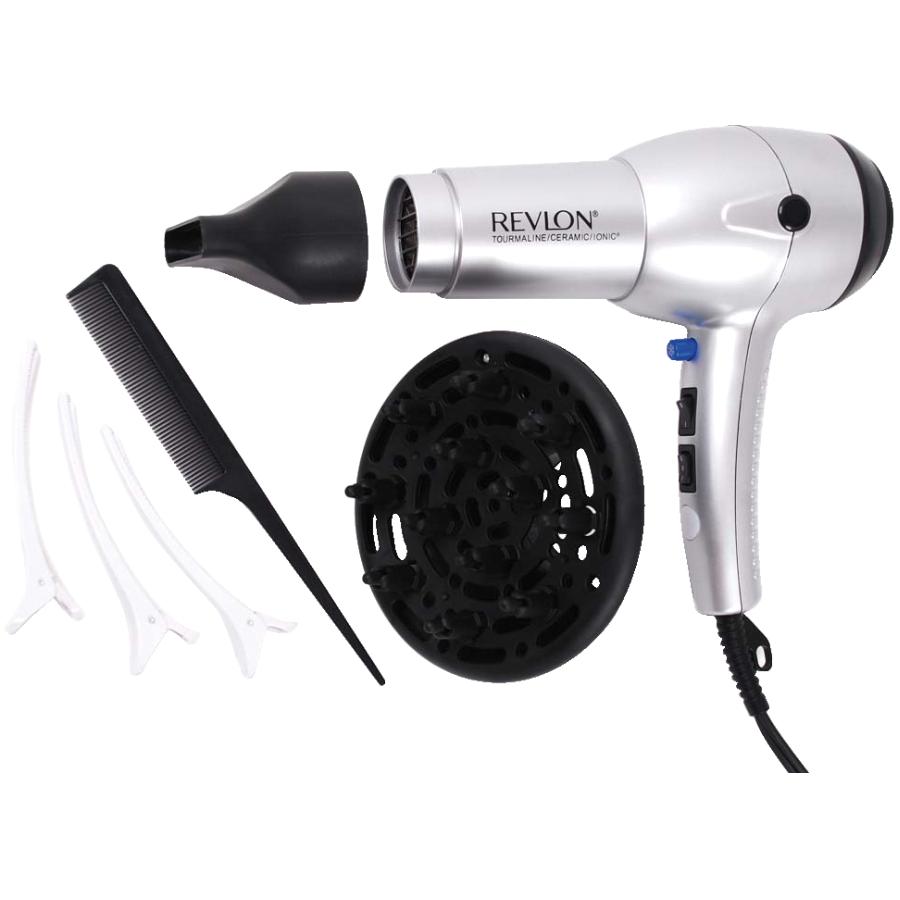 Revlon 1875 Watt 2 Heat 2 Speed Tourmaline Ceramic Ionic Hair Dryer