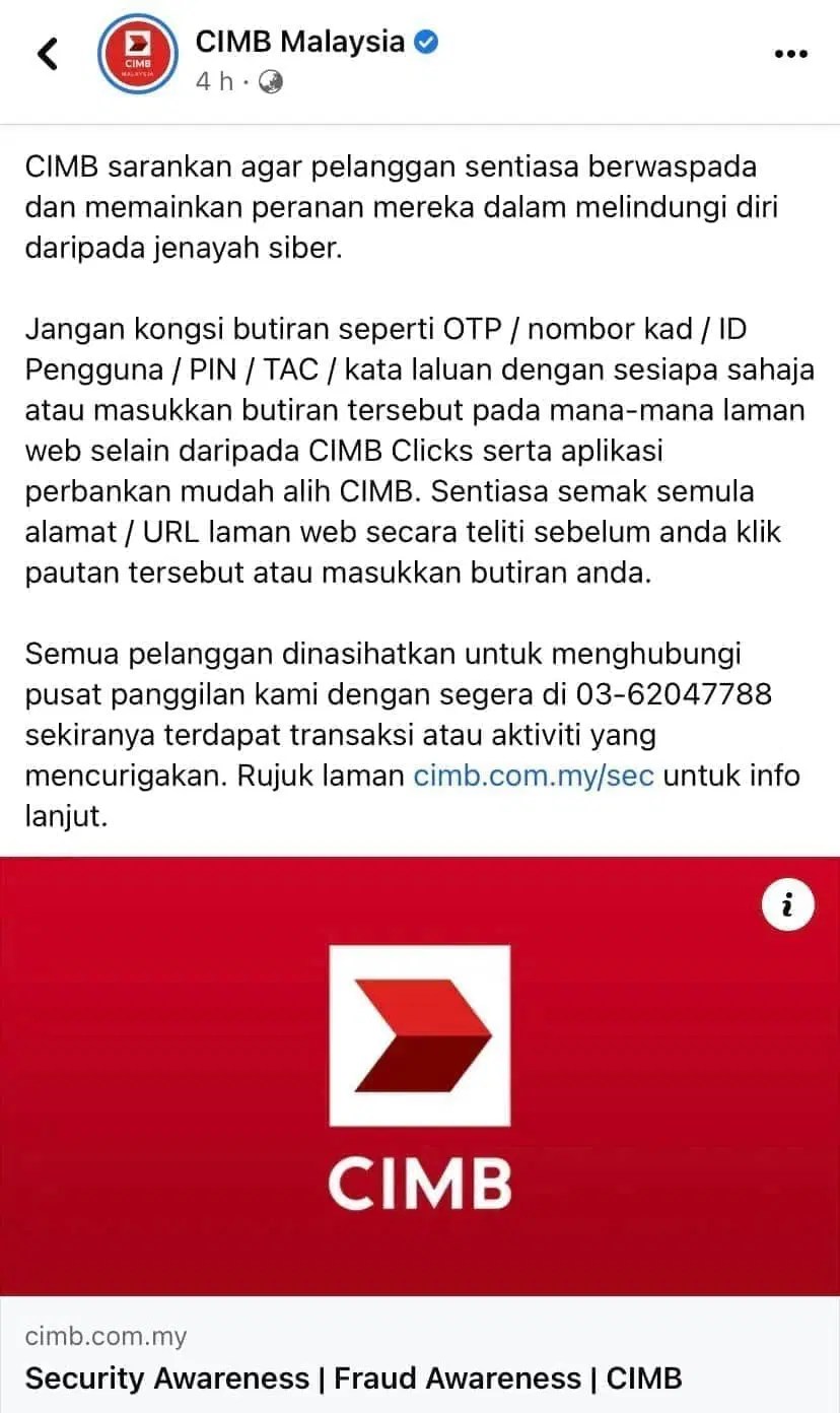 Doctor Loses RM13,000, Slams CIMB Bank For "Poor Security" WeirdKaya
