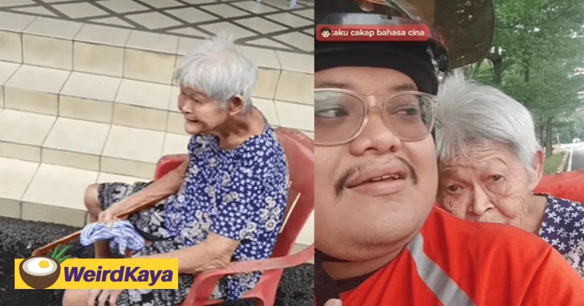 [VIDEO] Food Delivery Rider Helps Lost Elderly Woman Return Home In