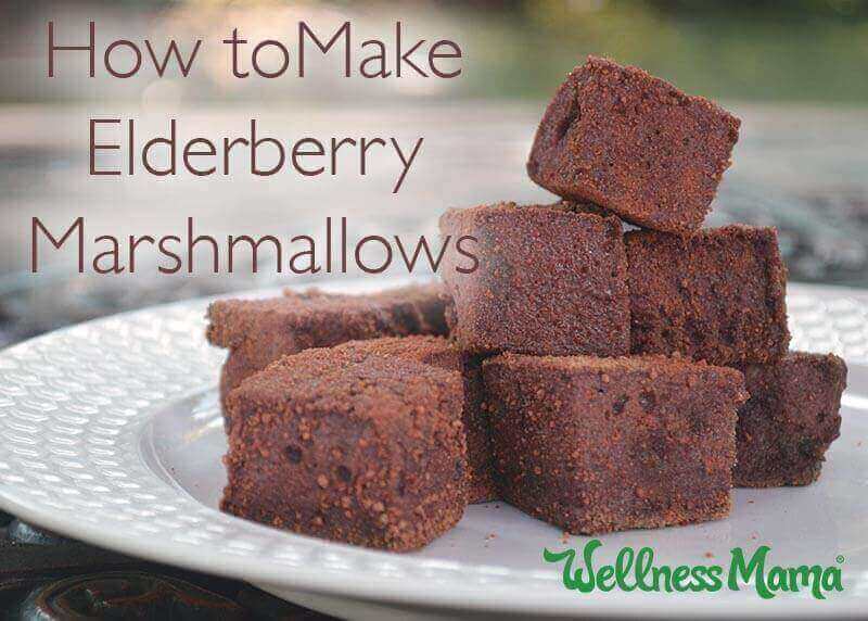 Elderberry Marshmallows Recipe (Immune Boosting & Kids Love)