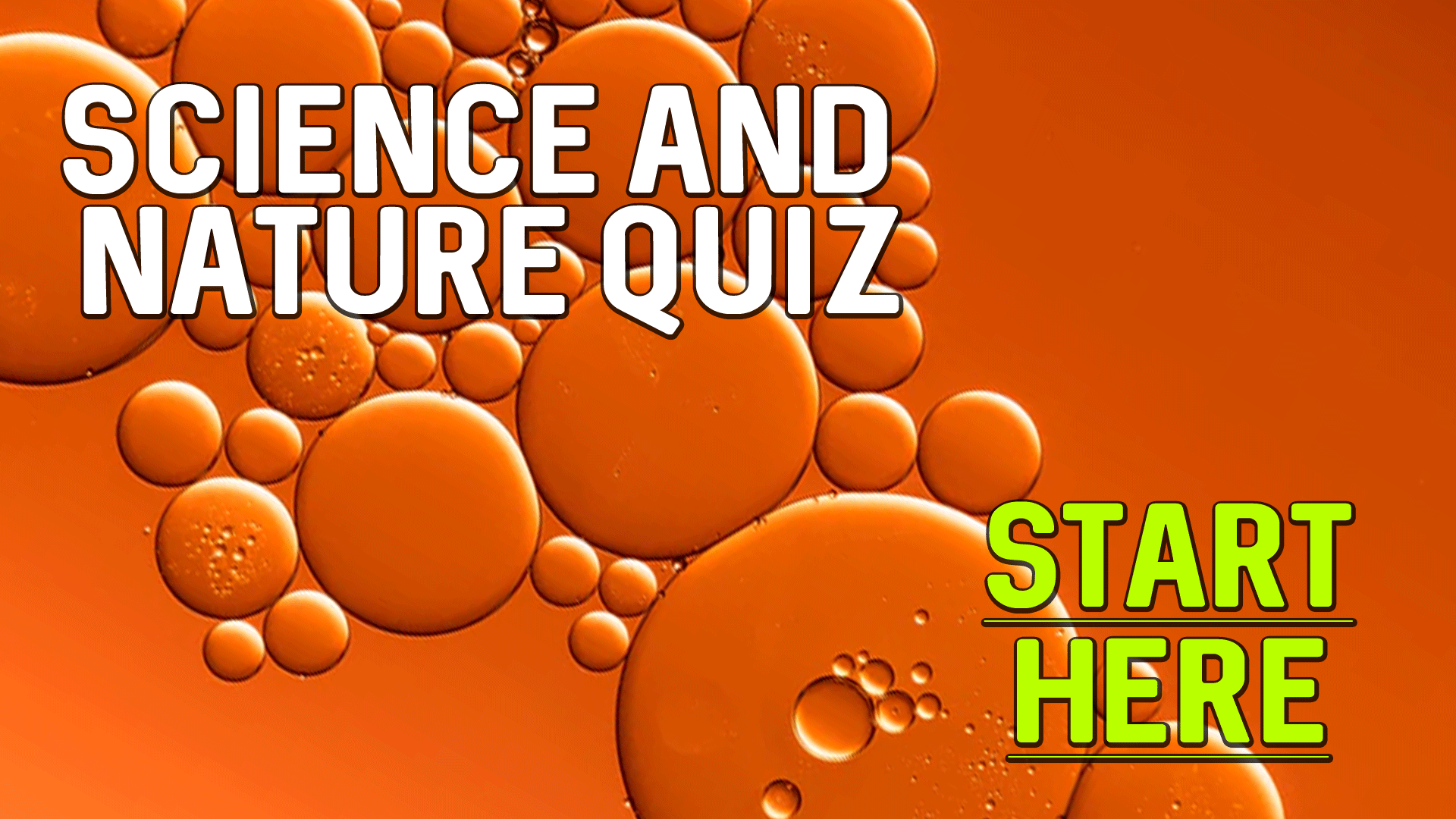 Science Trivia Quiz