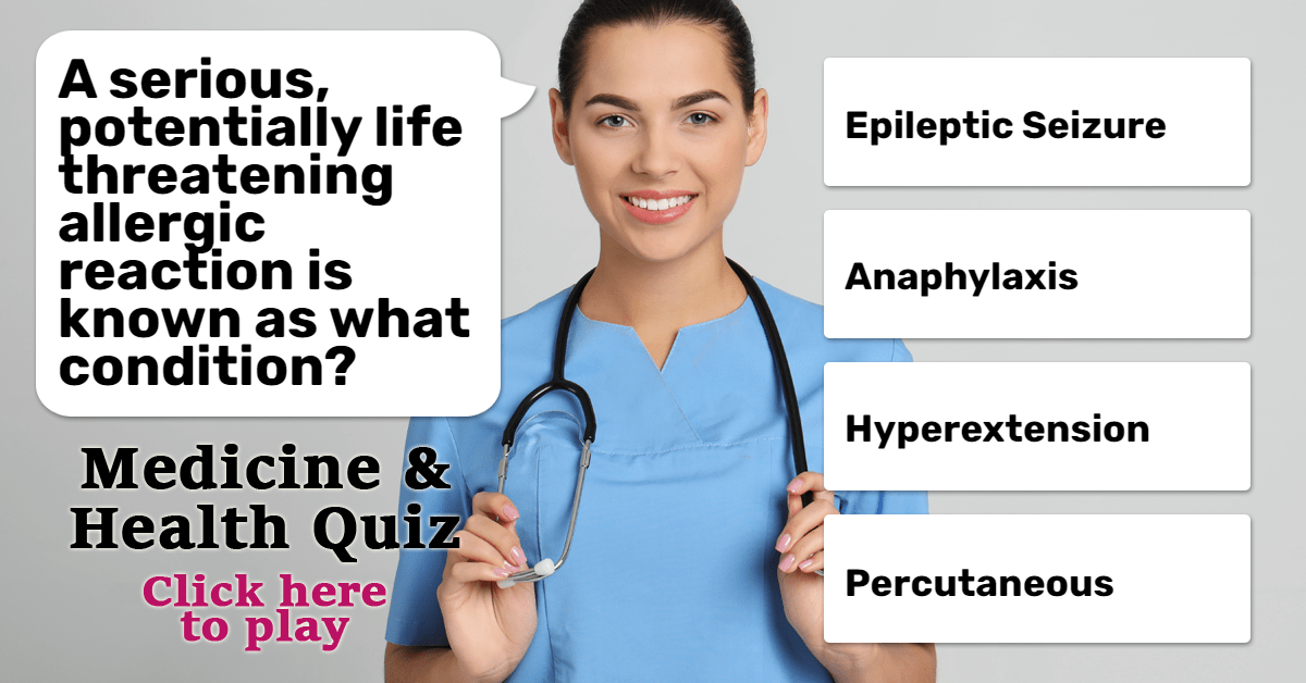 Medicine Trivia Quiz