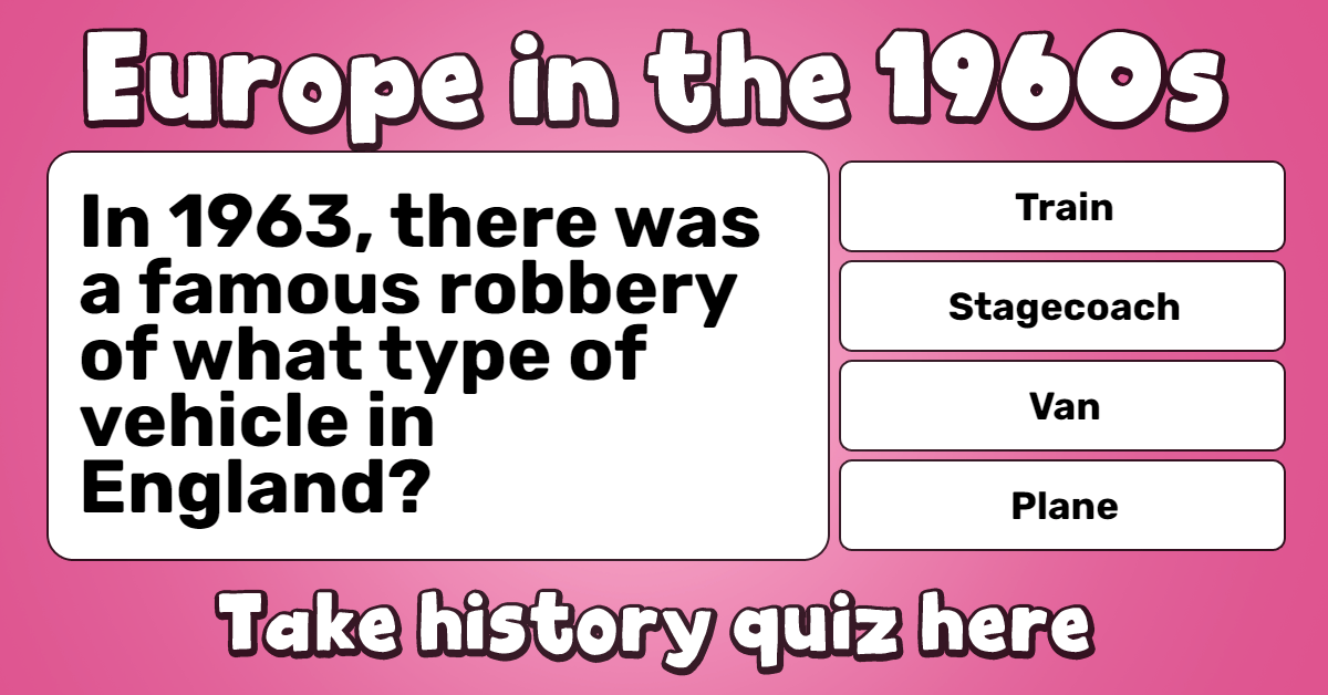 174+ Best 1960s Trivia Questions & Answers TriviaNerd