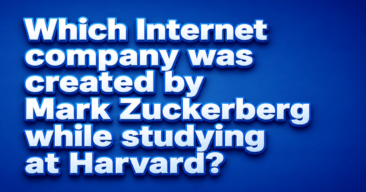 Mixed General Trivia Quiz