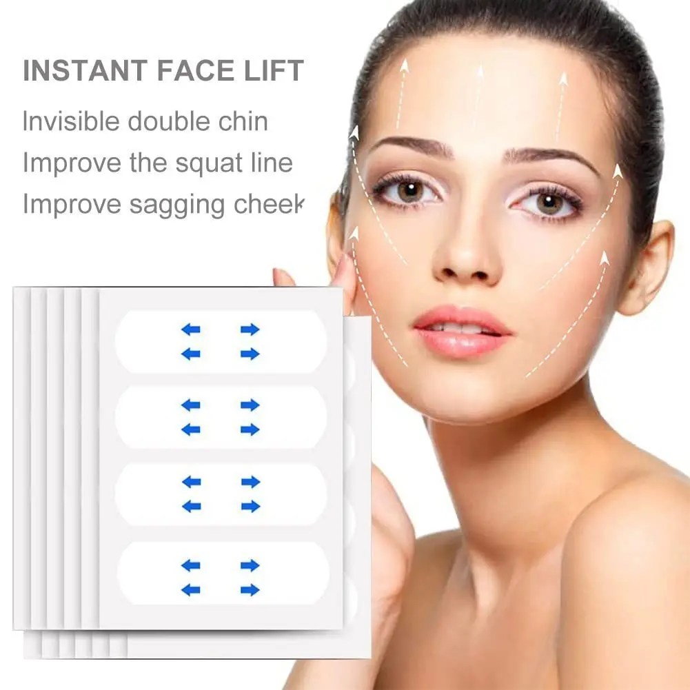 Invisible Face Lifter Tape Has a delicate V face castlito