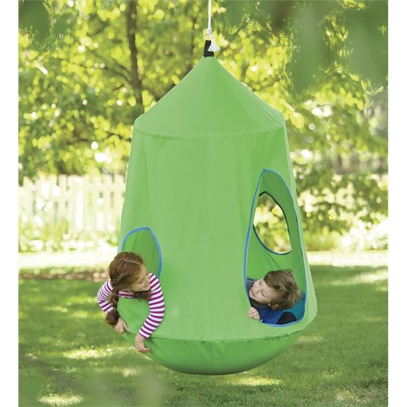 8 Outrageously Cool Swings & HideOuts That Will Keep Your Kids Outside. All. Summer. Long