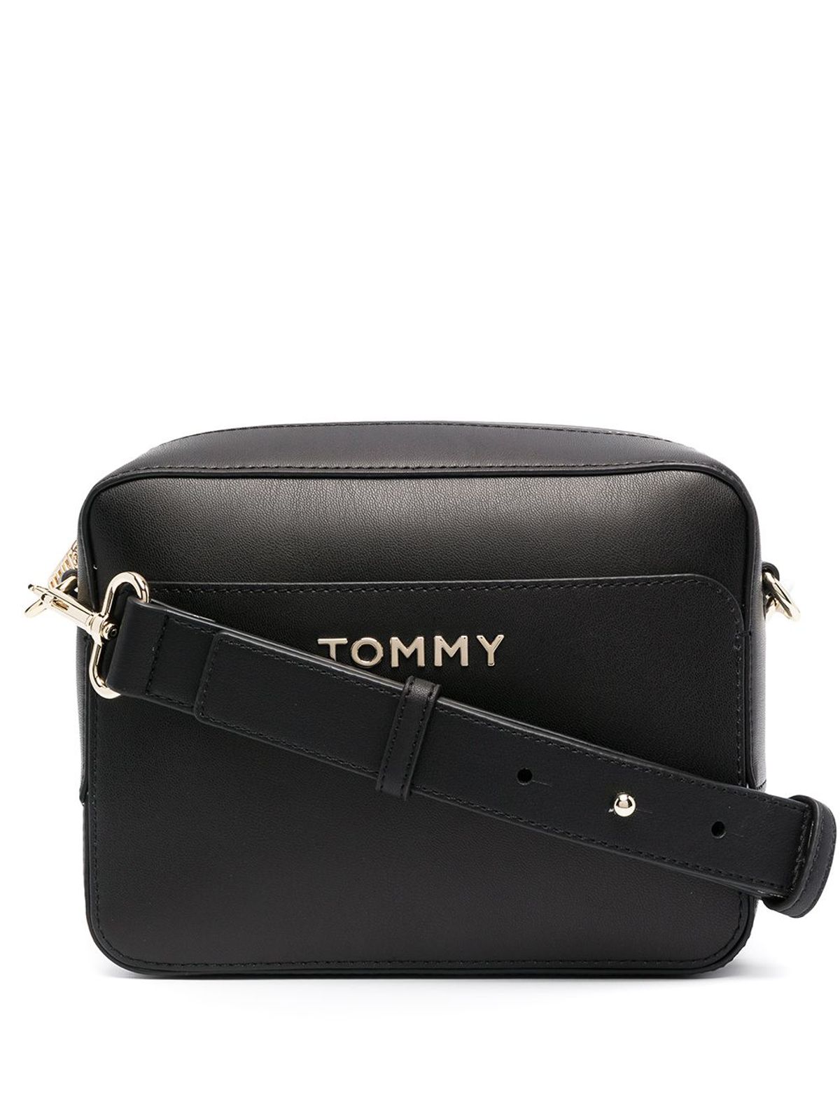 Tommy Hilfiger Iconic Logo Crossbody Bag In Black WHAT’S ON THE STAR?