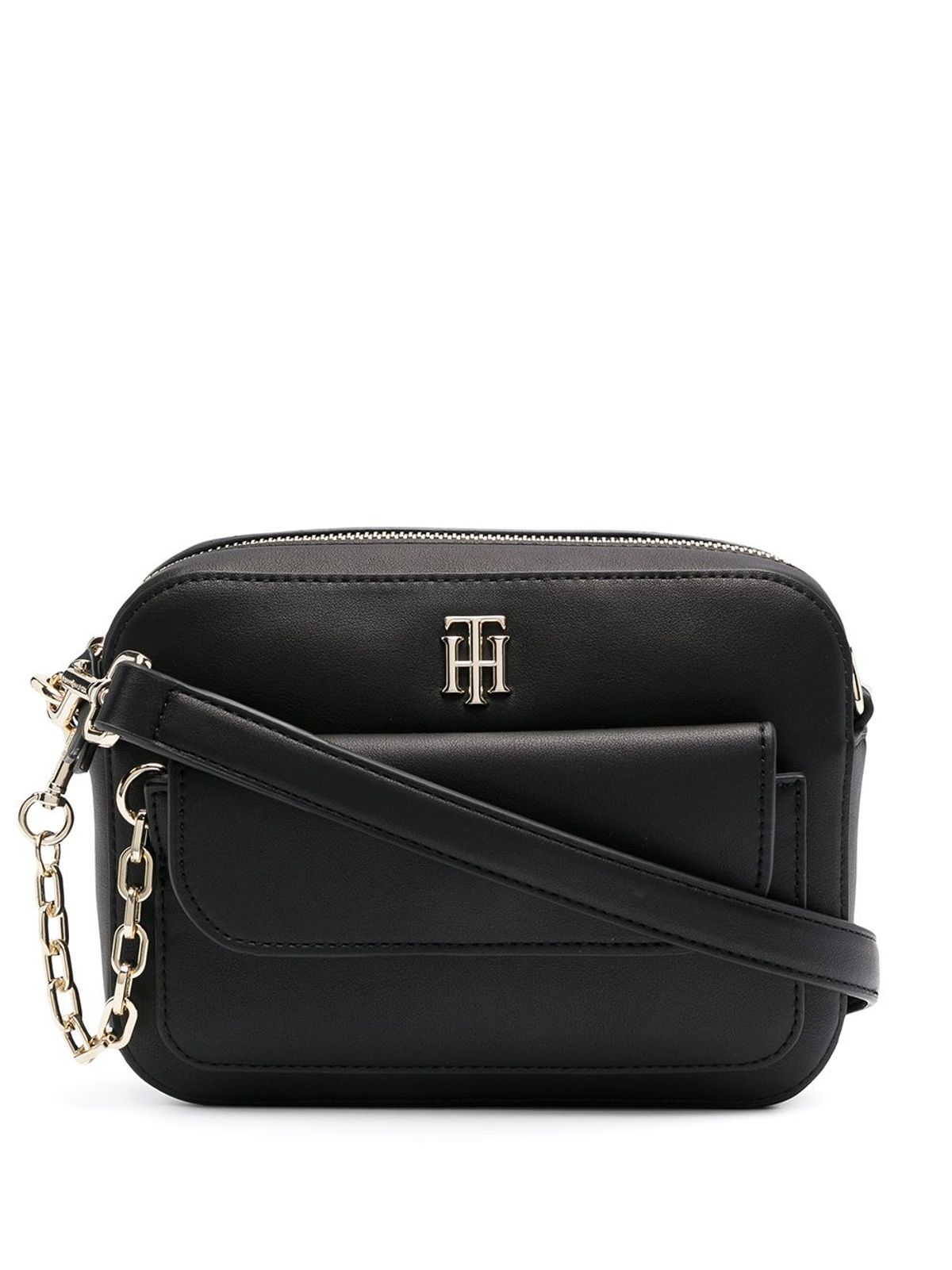 Tommy Hilfiger Chaindetail Crossbody Bag In Black WHAT’S ON THE STAR?