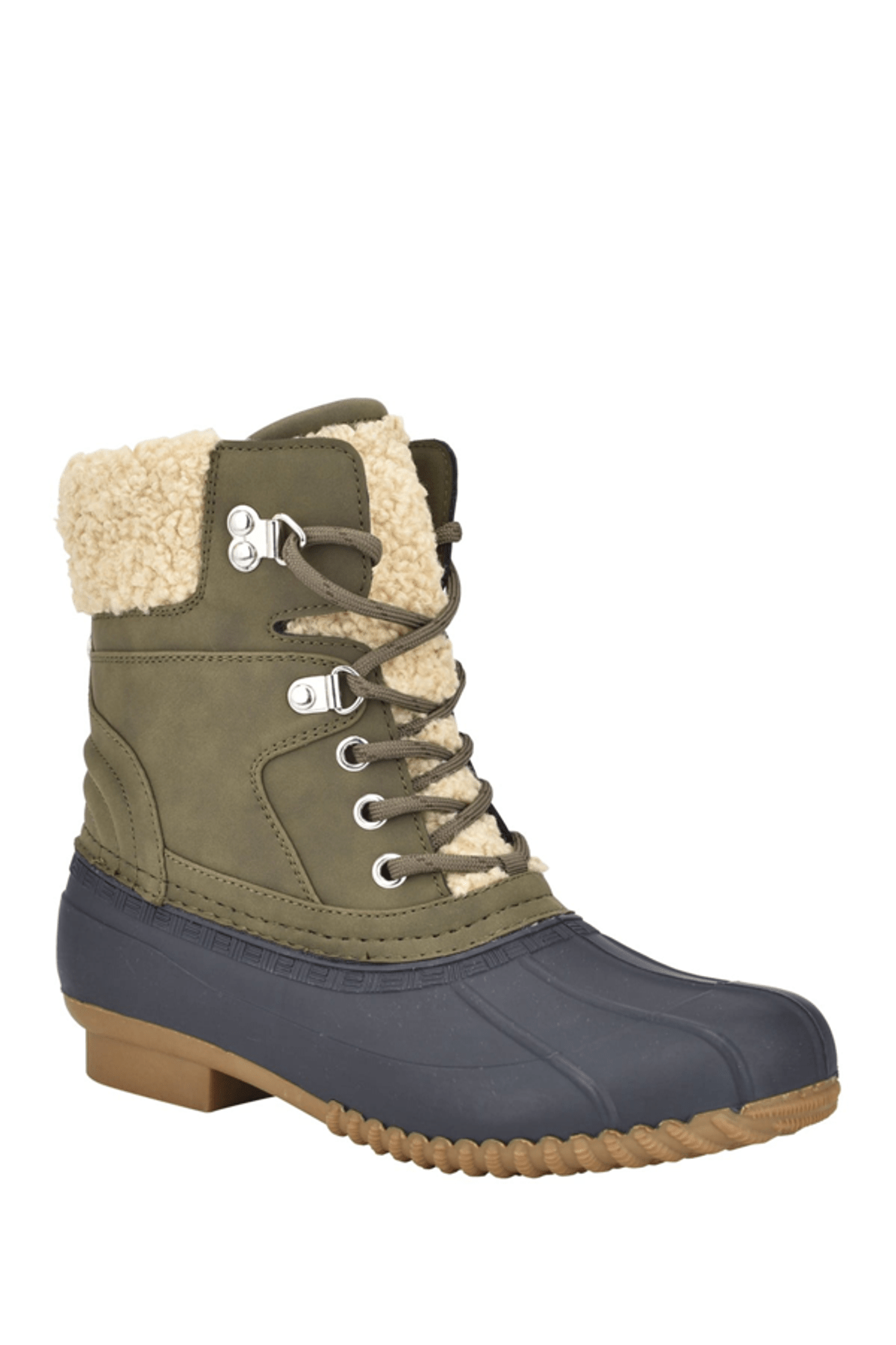 Tommy Hilfiger Rainah Faux Fur Lined Rain Boot In Dblsy WHAT’S ON THE