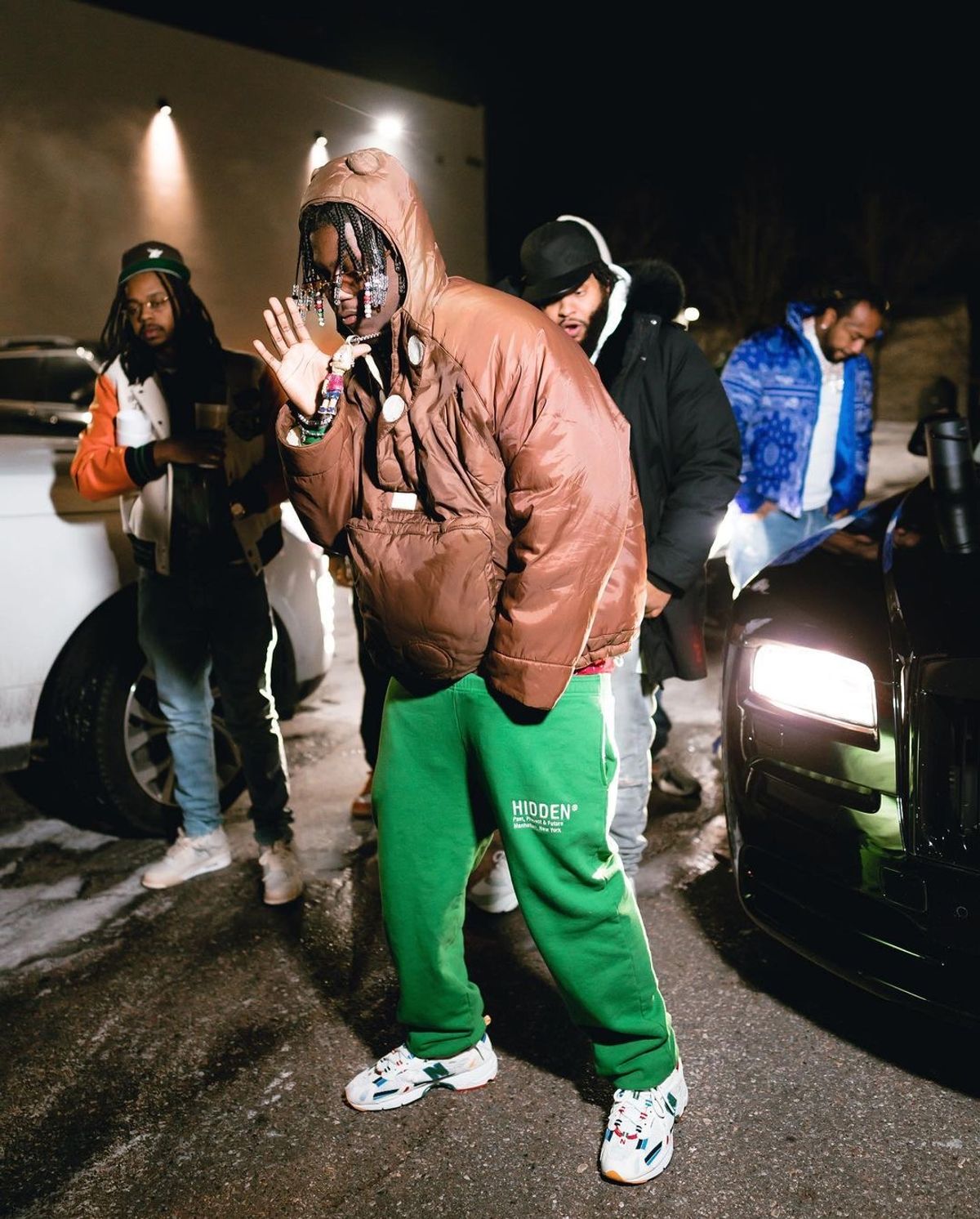 Lil Yachty Outfit from February 1, 2021 WHAT’S ON THE STAR?