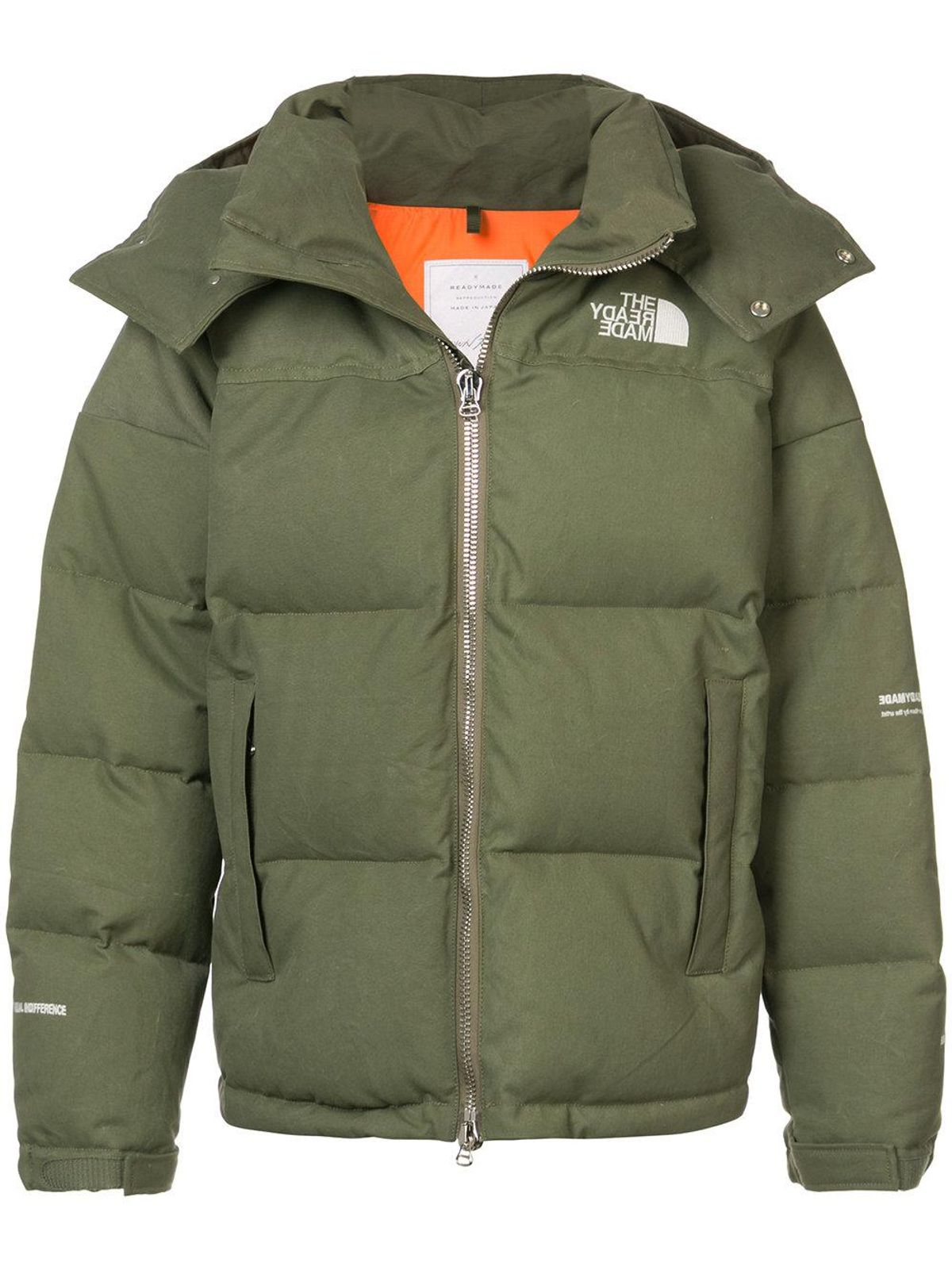 Readymade Oversized Padded Jacket In Green WHAT’S ON THE STAR?