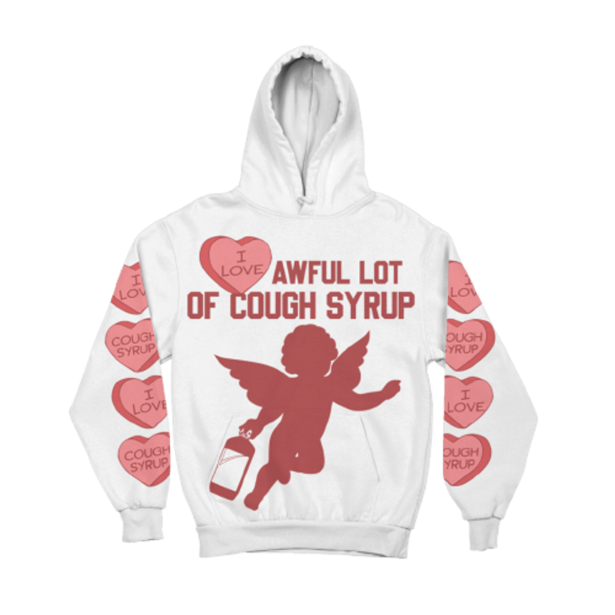 Cough Syrup 2021 Valentines Hoodie WHAT’S ON THE STAR?