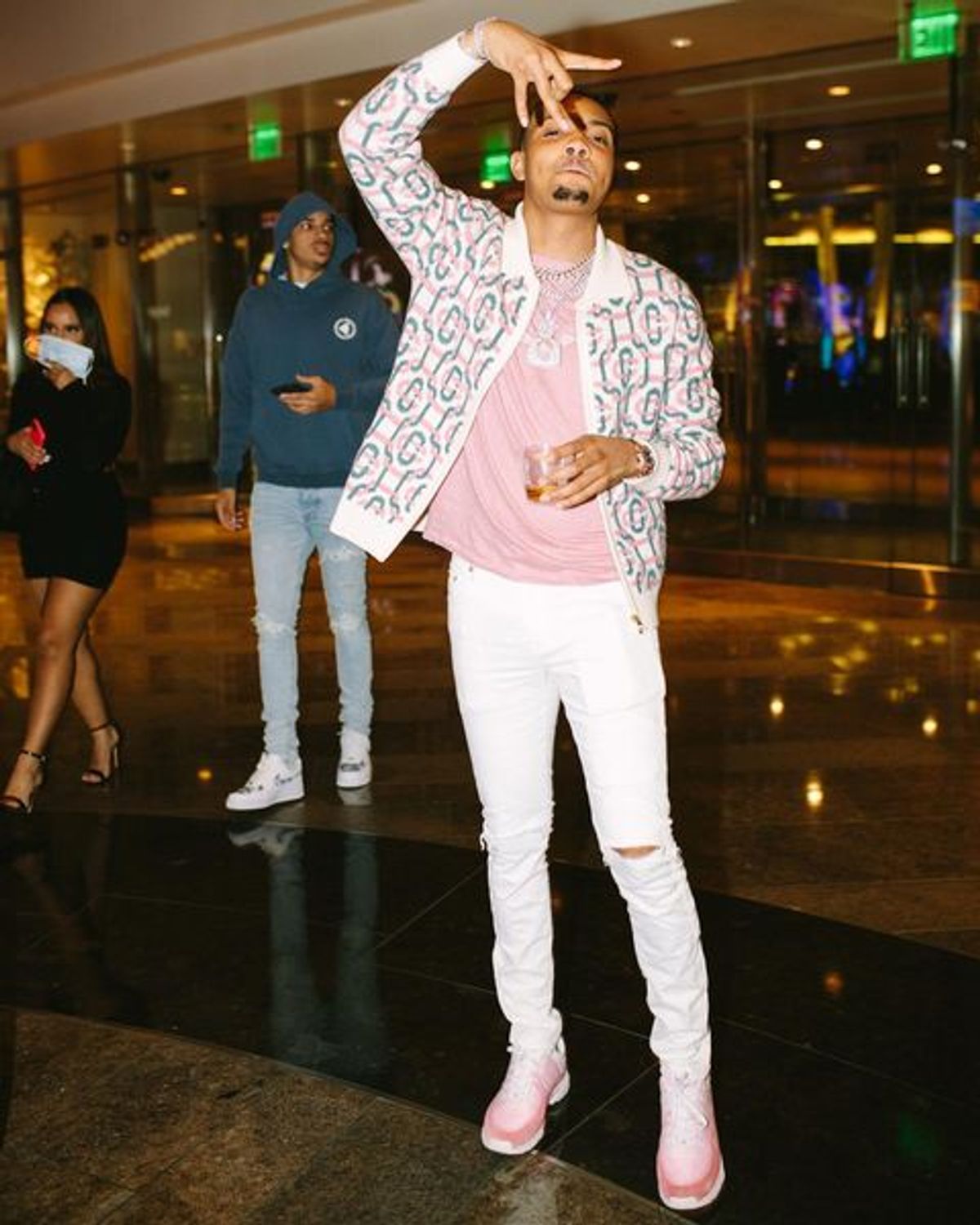 G Herbo Outfit from April 3, 2021 WHAT’S ON THE STAR?