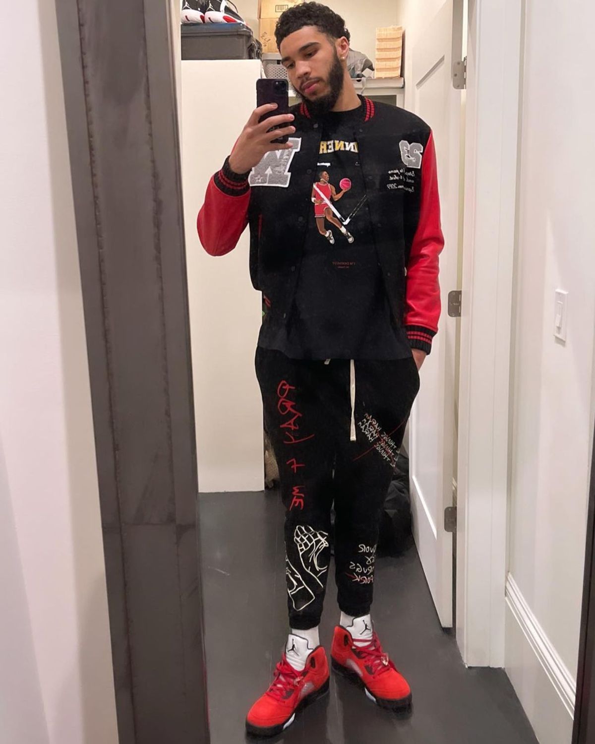 Jayson Tatum Outfit from May 1, 2021 WHAT’S ON THE STAR?