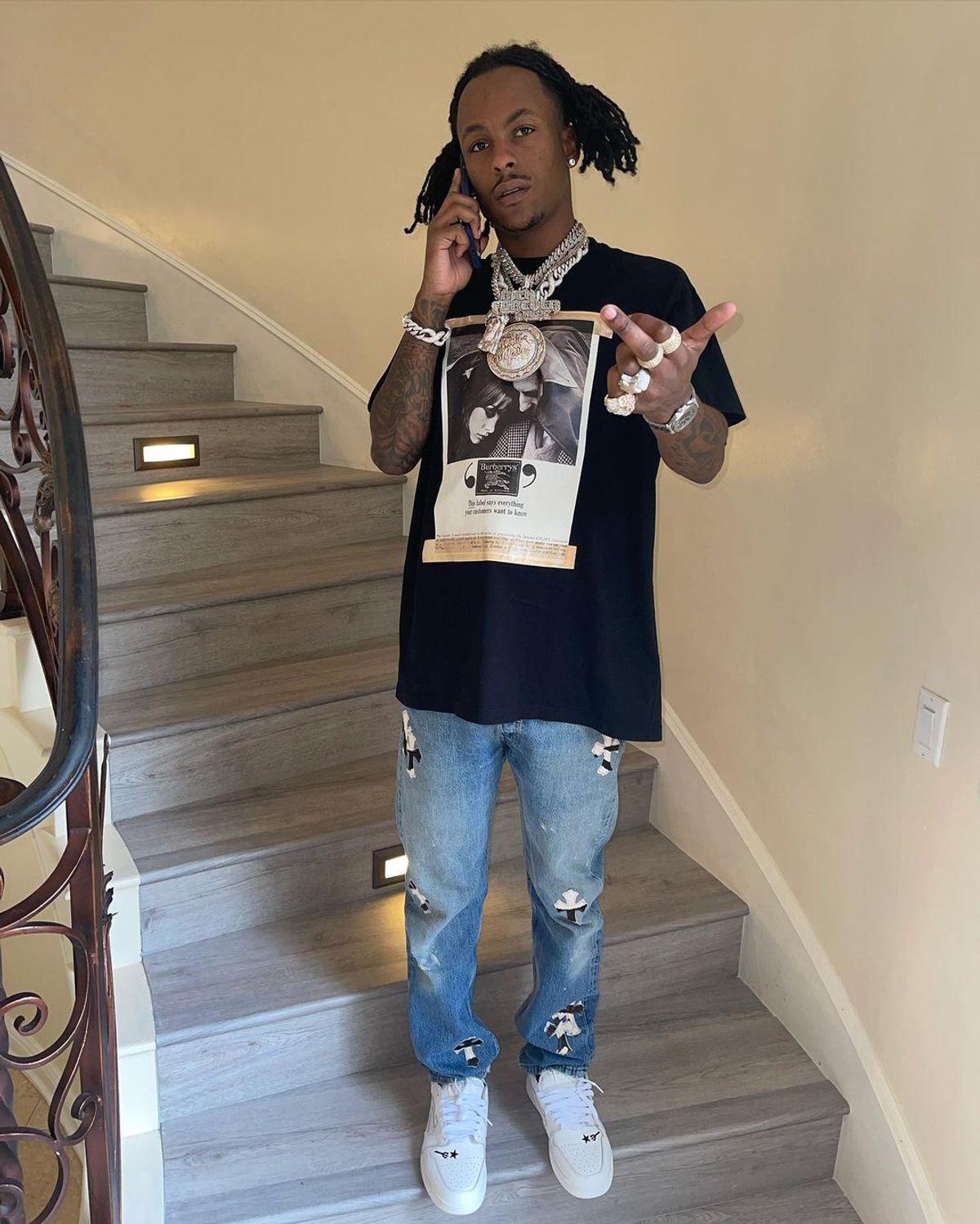 Rich The Kid Outfit from May 14, 2021 WHAT’S ON THE STAR?