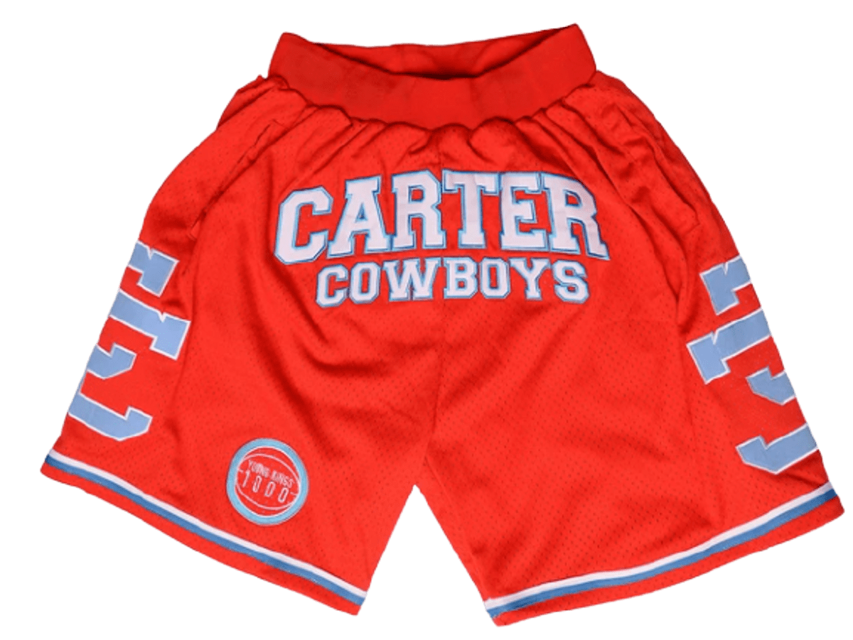 Young Kings Dallas Carter Basketball Red Shorts WHAT’S ON THE STAR?