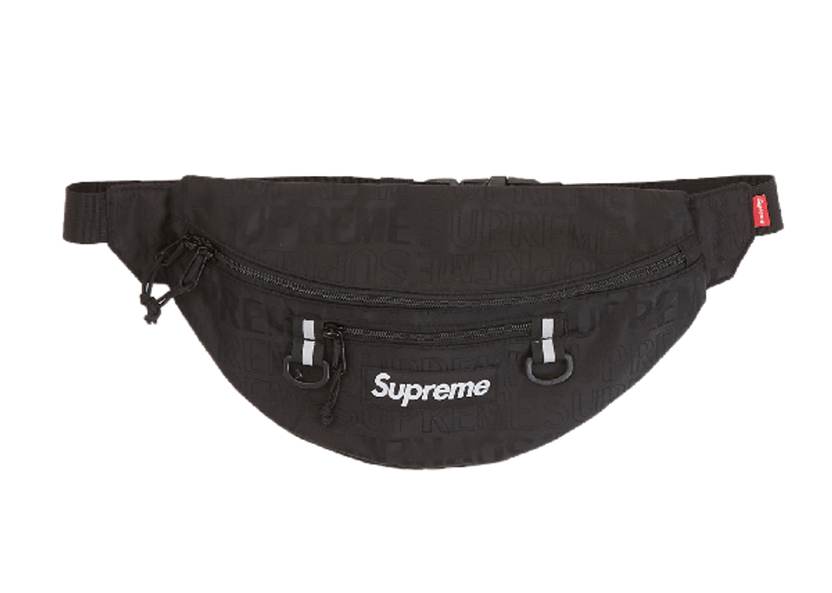 Supreme Black Waist Bag WHAT’S ON THE STAR?
