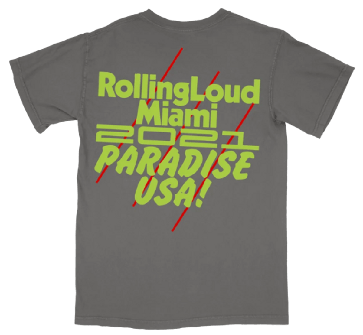 Rolling Loud Merch Paradise USA Vintage TShirt WHAT’S ON THE STAR?
