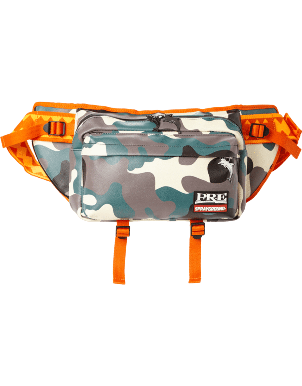 Sprayground × Young Dolph Merch Camo Crossbody Bag WHAT’S ON THE STAR?