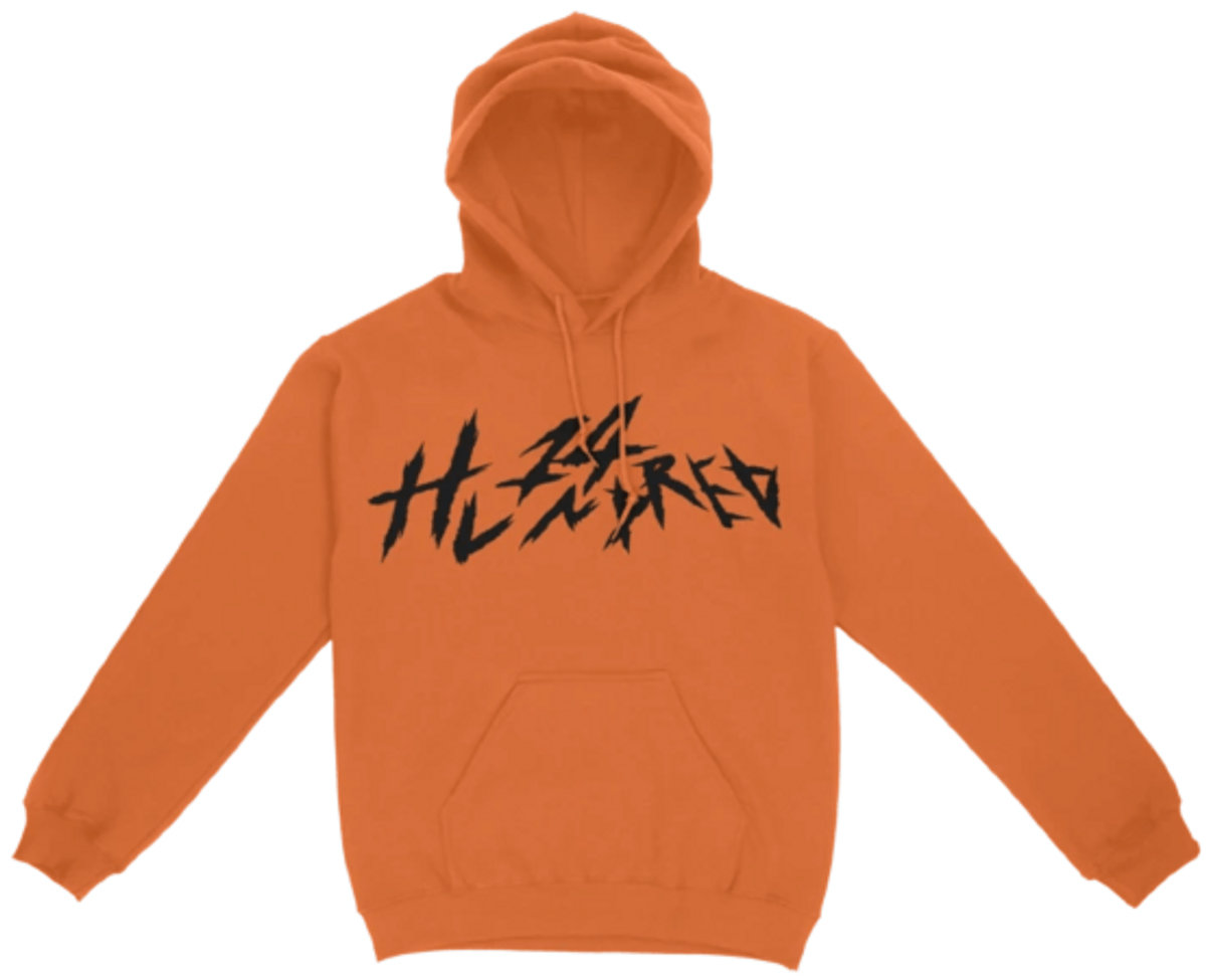 Trippie Redd Merch 14 Hundred Orange Hoodie WHAT’S ON THE STAR?