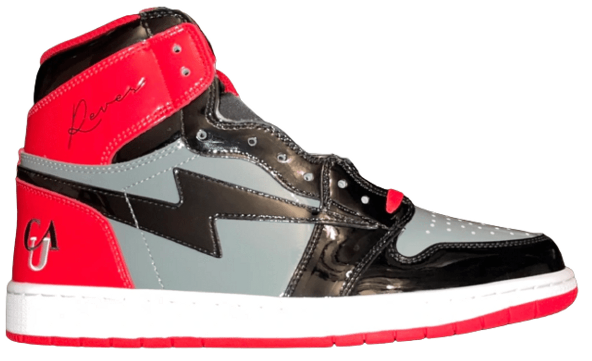 Kool Kiy × Reves Paris Air Kiy Clark Atlanta University Sneakers WHAT