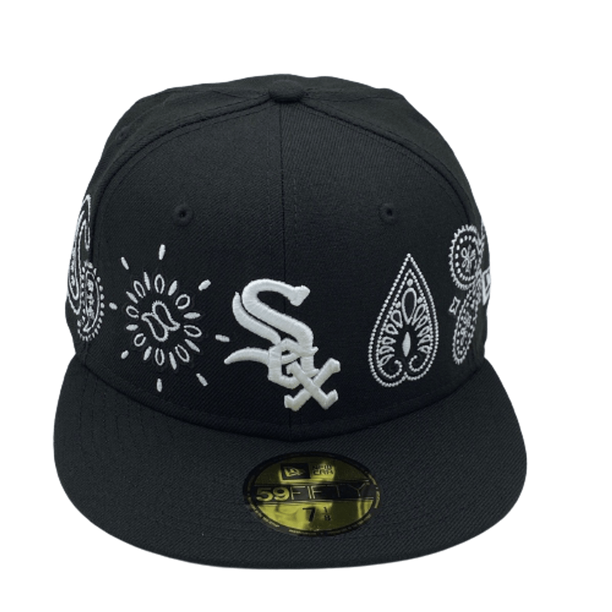 New Era Chicago White Sox Bandana Coll. II WS 59FIFTY Black Hat WHAT