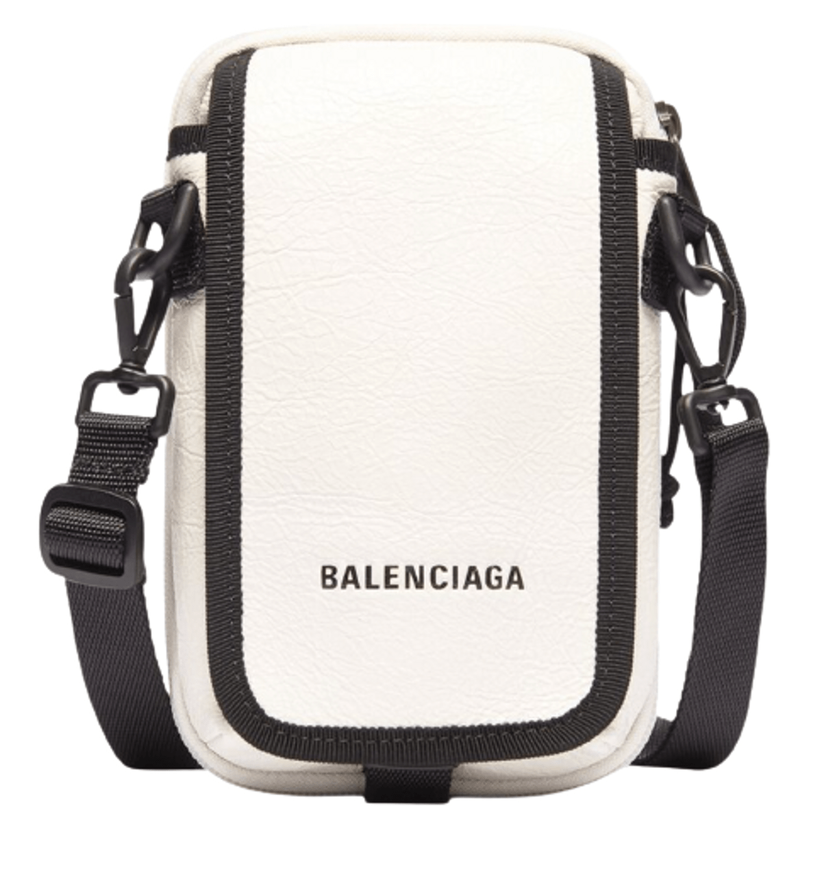Balenciaga Explorer White Crossbody Pouch Bag WHAT’S ON THE STAR?