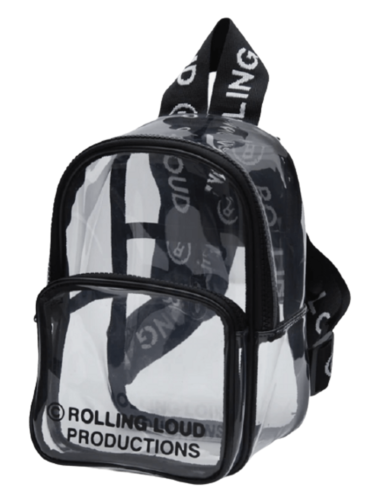 Rolling Loud Merch Clear Compact Messanger Bag WHAT’S ON THE STAR?