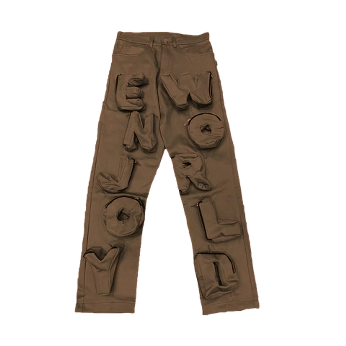 Enjoy World Brown Cargo Pants WHAT’S ON THE STAR?