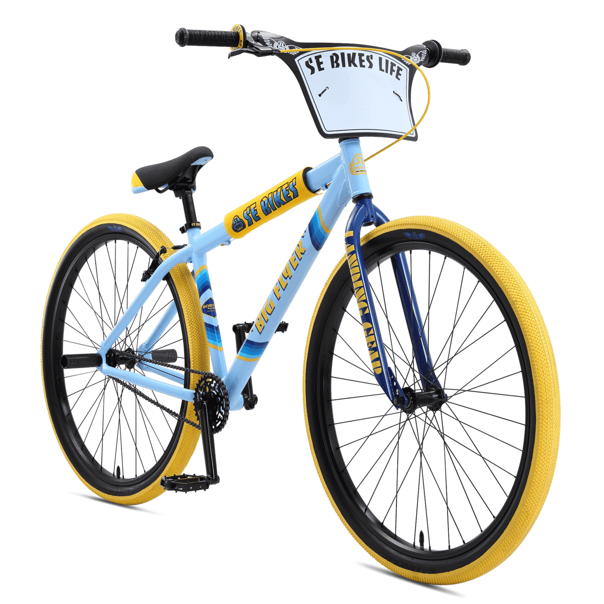 SE Bikes Blocks Flyer 26 Yellow 2020 WHAT’S ON THE STAR?