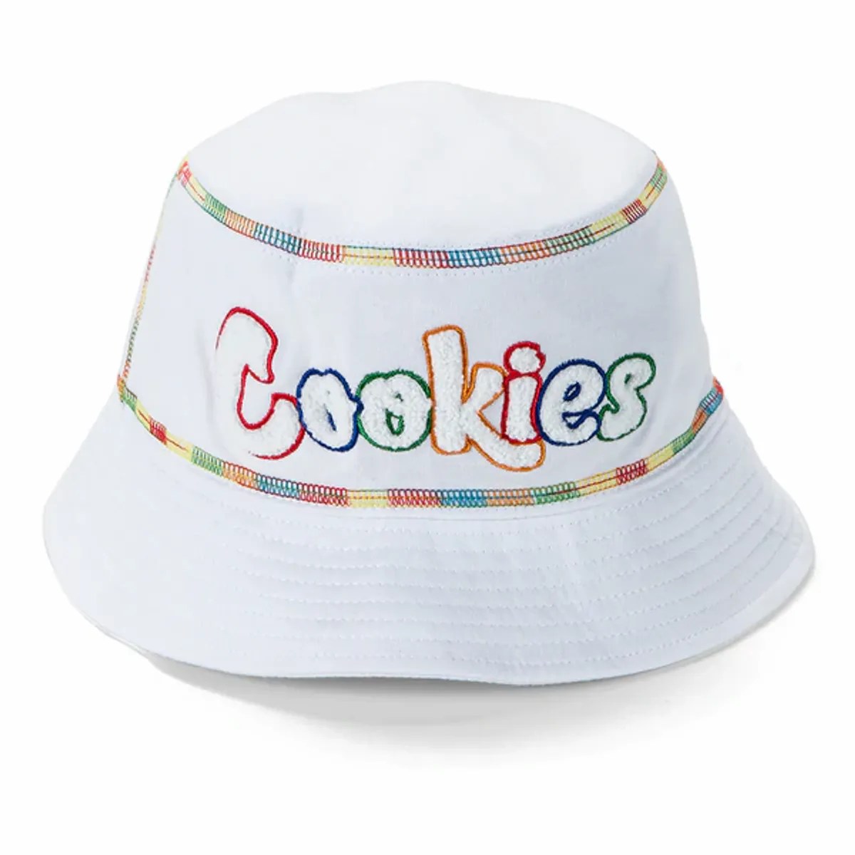 Cookies Pushin' Weight White Bucket Hat WHAT’S ON THE STAR?