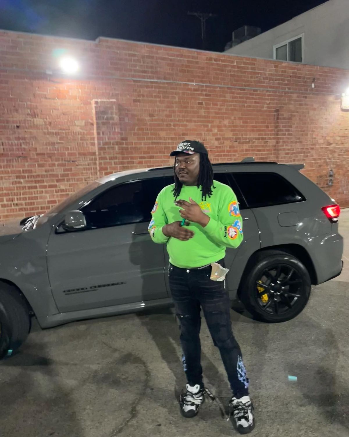 Lucki Outfit from March 25, 2022 WHAT’S ON THE STAR?