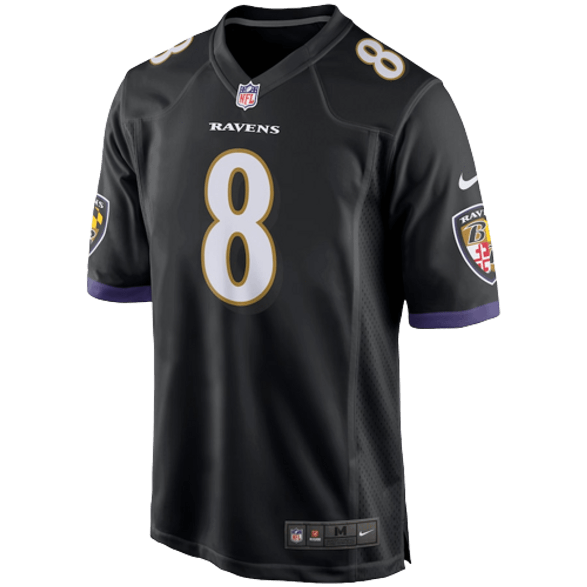 Nike Baltimore Ravens Black Game Jersey WHAT’S ON THE STAR?