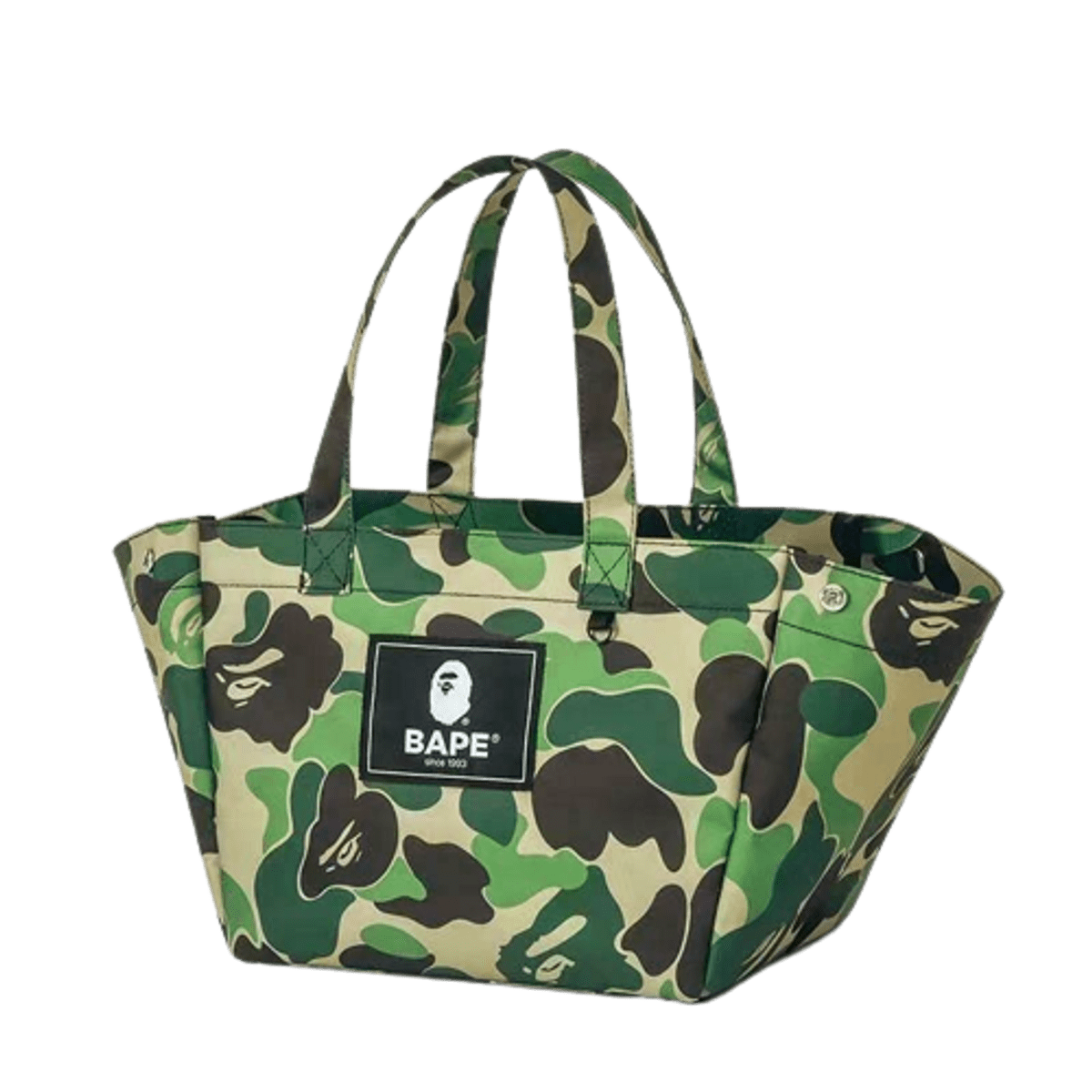 Bape Camo Green Tote baG WHAT’S ON THE STAR?