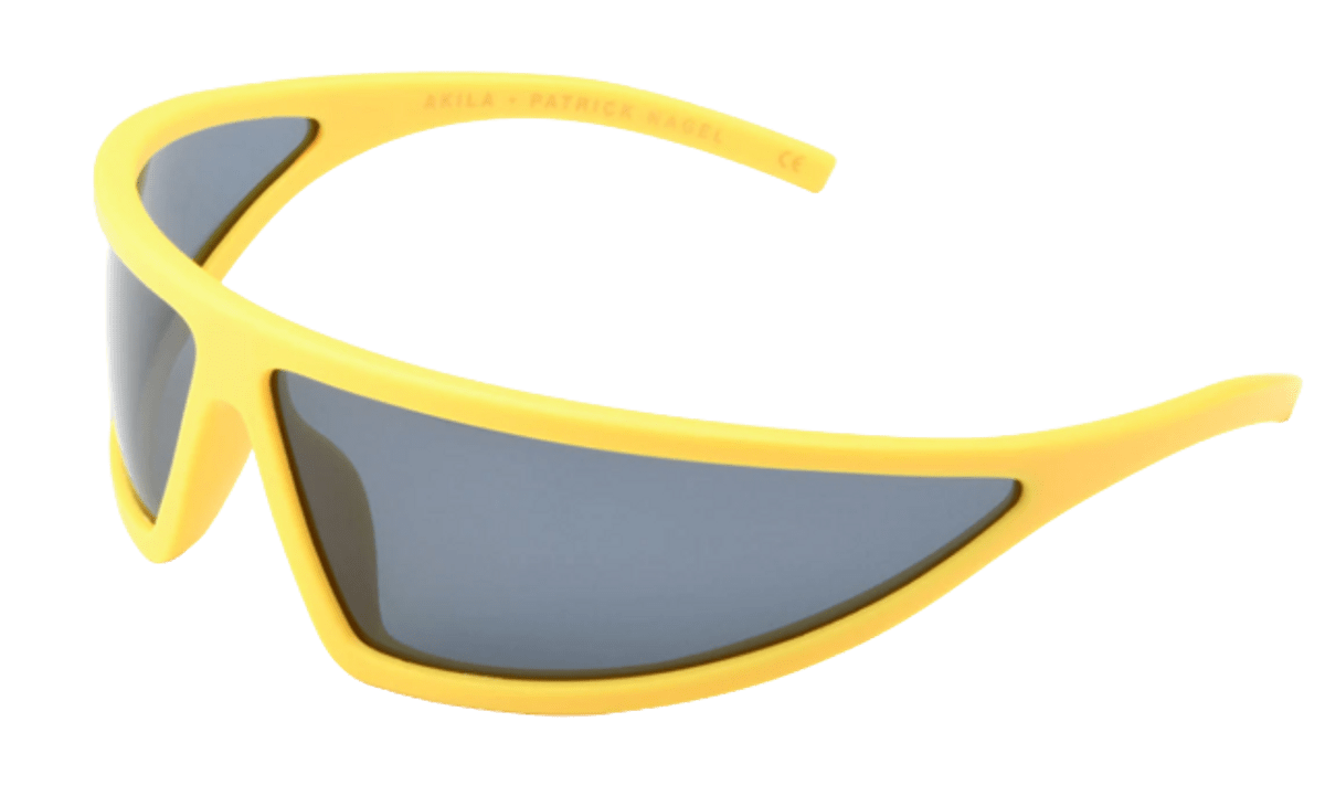 Akila New Wave Yellow Sunglasses WHAT’S ON THE STAR?