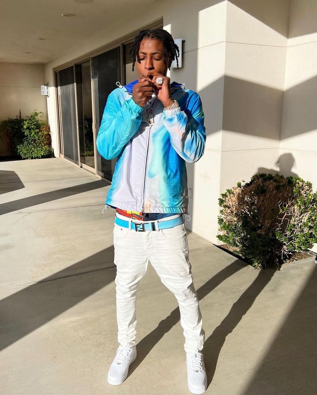 NBA YoungBoy Outfit from June 18, 2022 WHAT’S ON THE STAR?