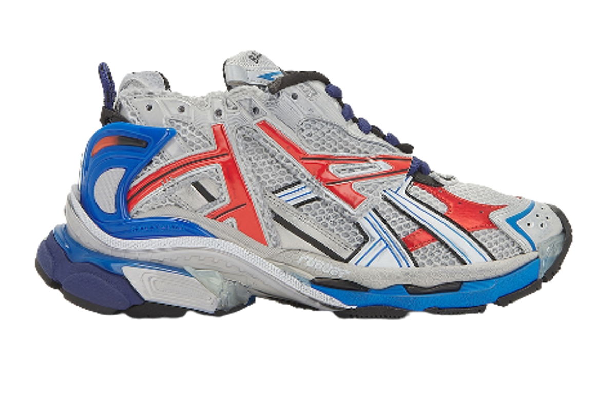 Balenciaga Runner Black Red Blue Sneakers WHAT’S ON THE STAR?