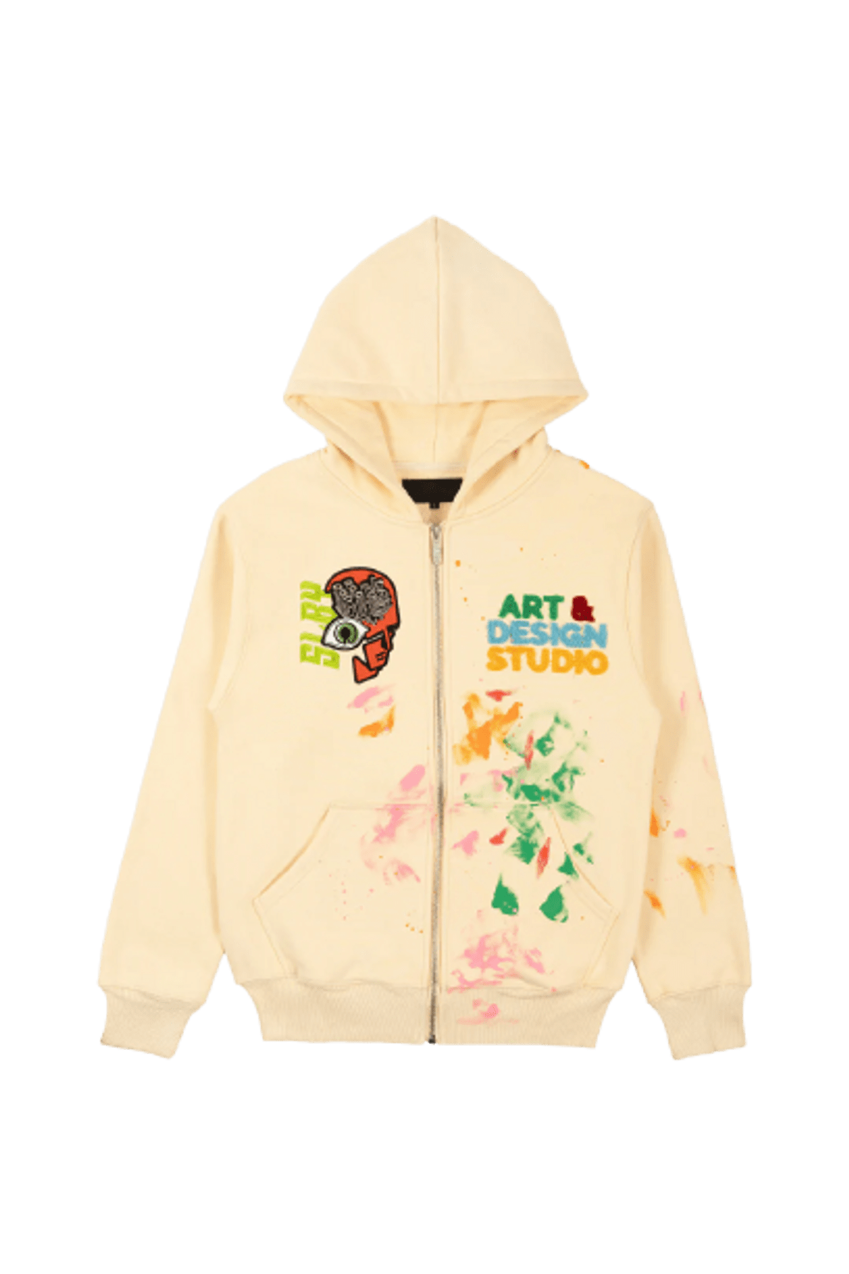 SoleBoy Art Design Cream Hoodie WHAT’S ON THE STAR?