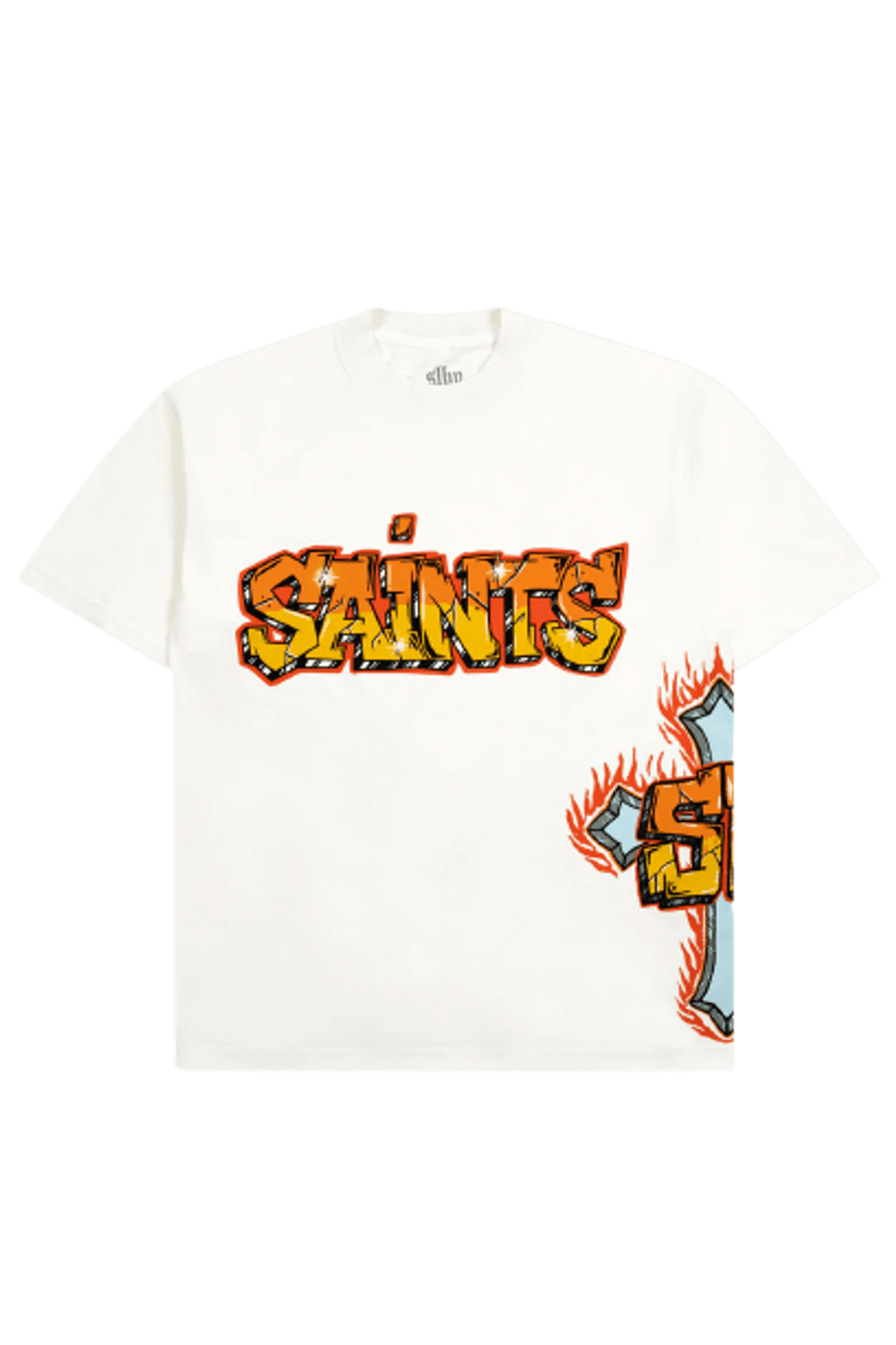 SoleBoy Saints White TShirt WHAT’S ON THE STAR?
