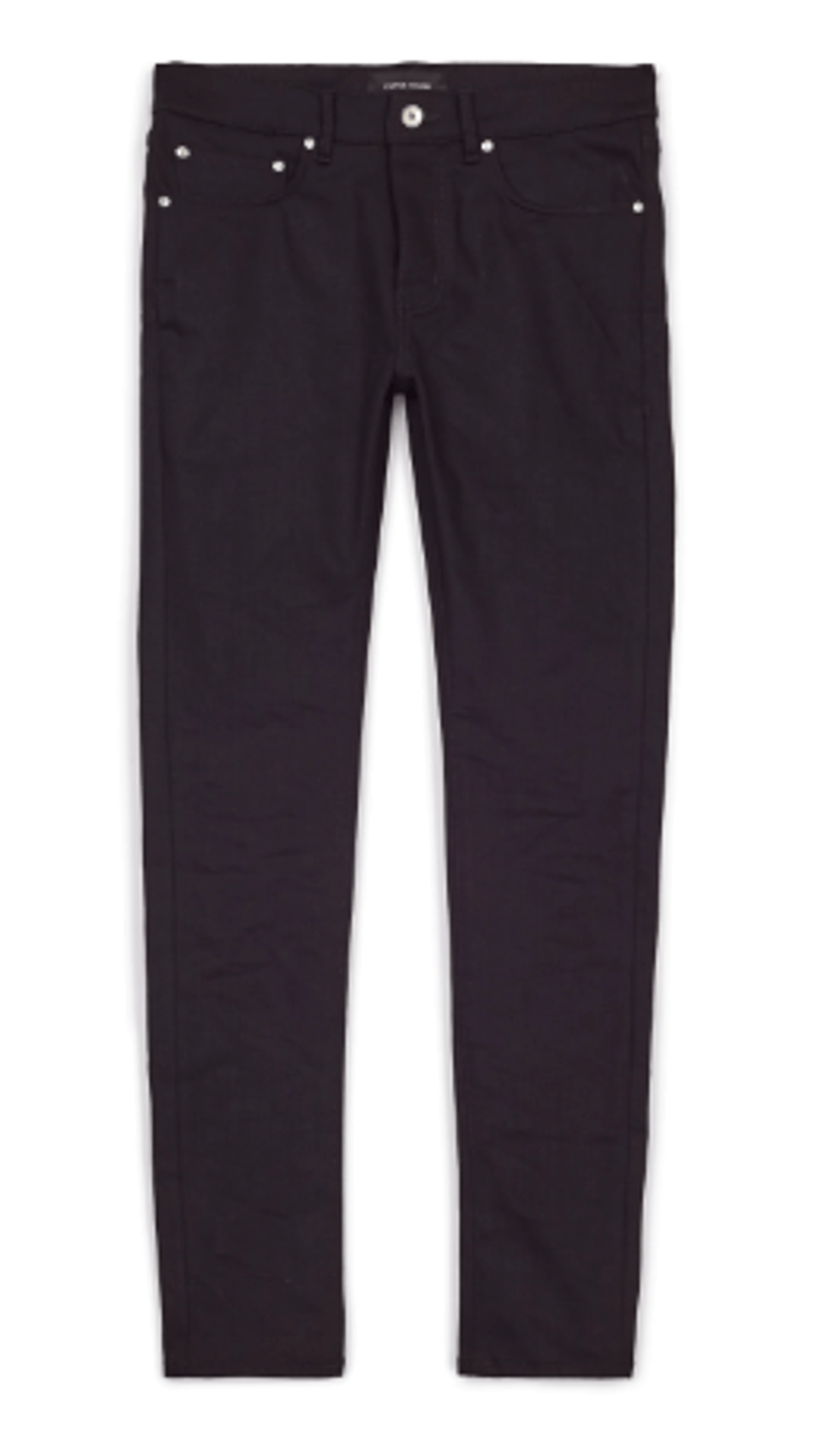 Purple Brand Raw Black Low Rise Skinny Jeans WHAT’S ON THE STAR?