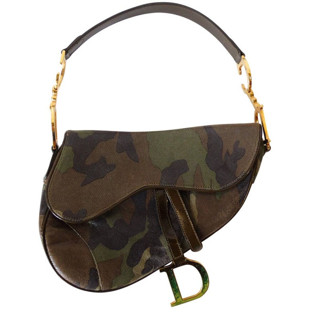 Dior Camouflage Saddle Bag WHAT’S ON THE STAR?