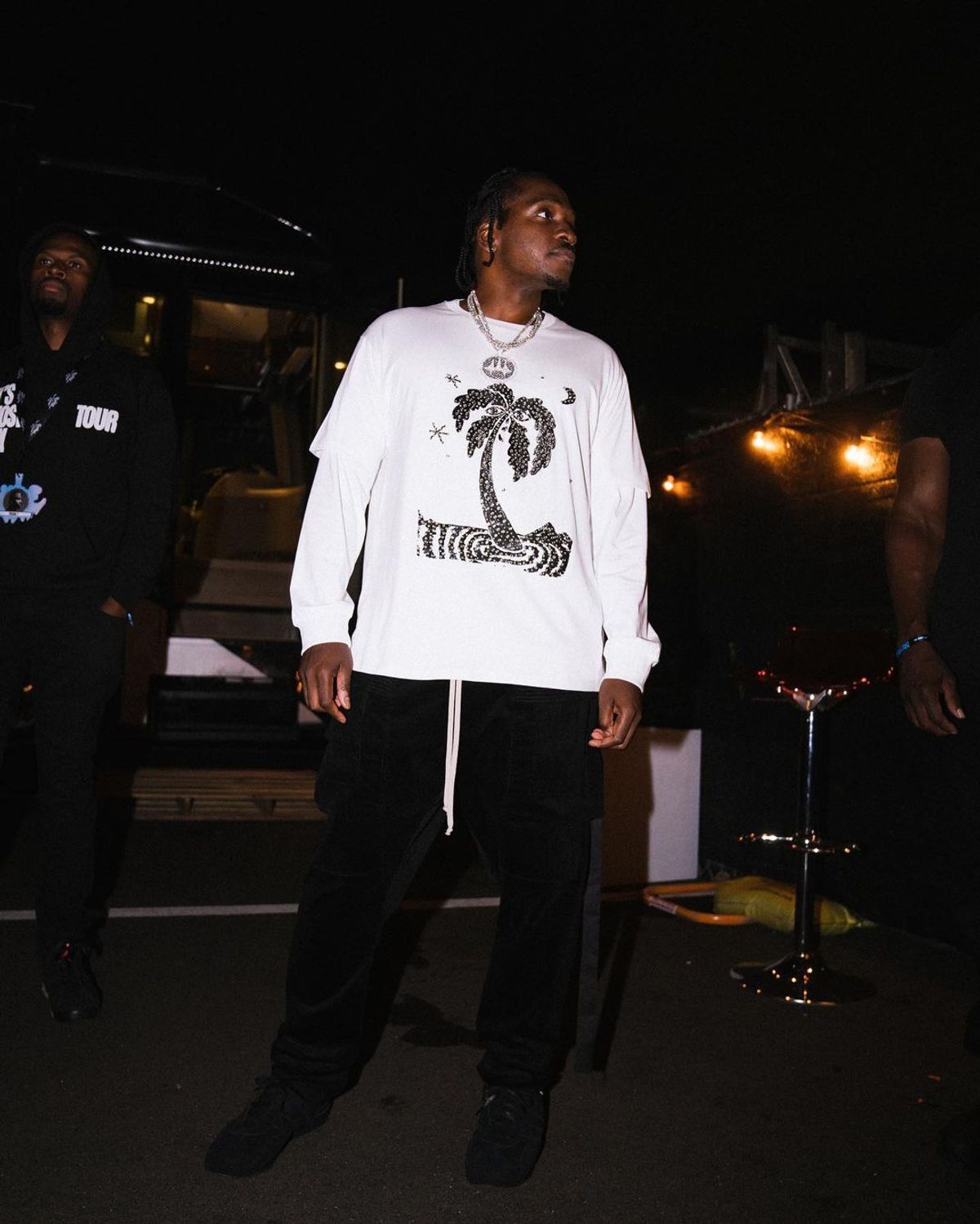 Pusha T Outfit from September 28, 2022 WHAT’S ON THE STAR?