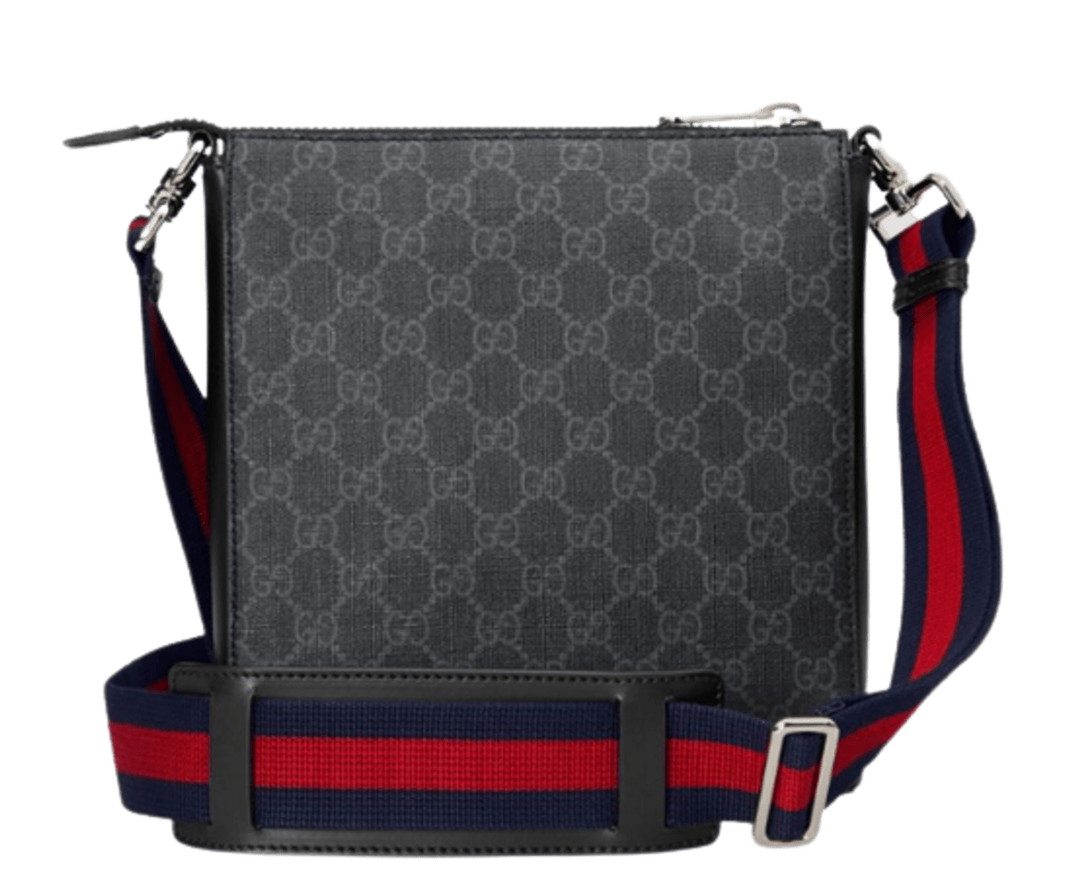 Gucci Small Leather Supreme  Messenger Bag WHAT’S ON THE STAR?