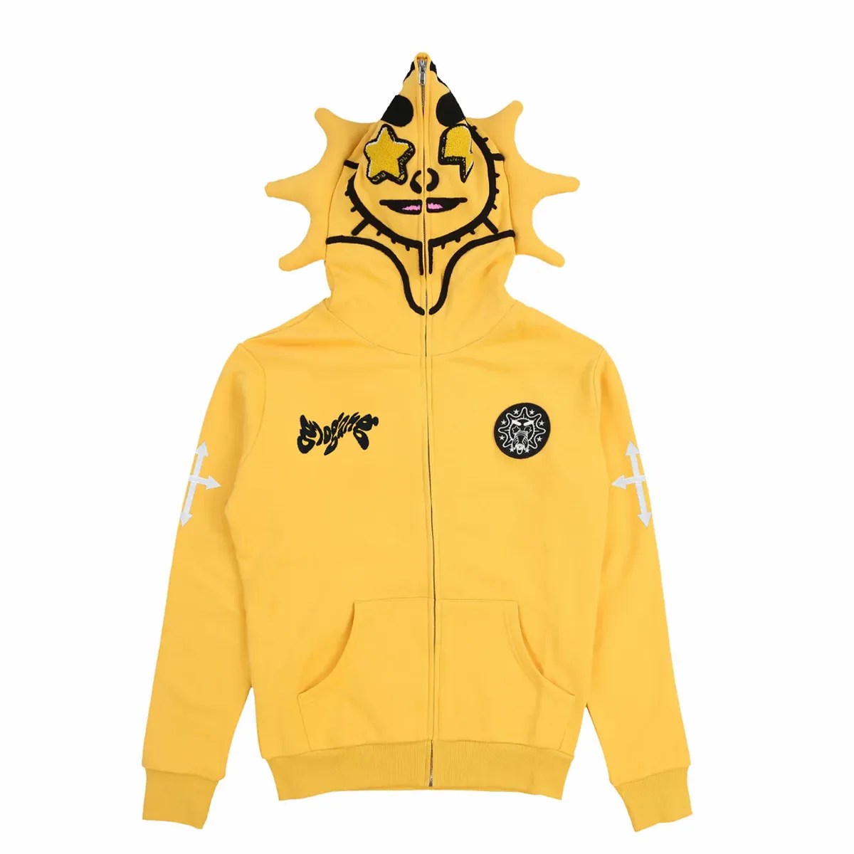 Glo Gang Glo Man Zip Up Hoodie WHAT’S ON THE STAR?