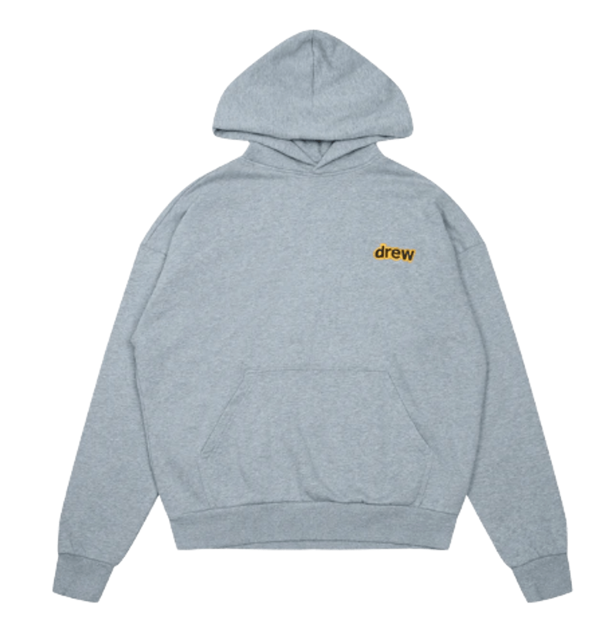 Drew House Heather Grey Logo Hoodie WHAT’S ON THE STAR?