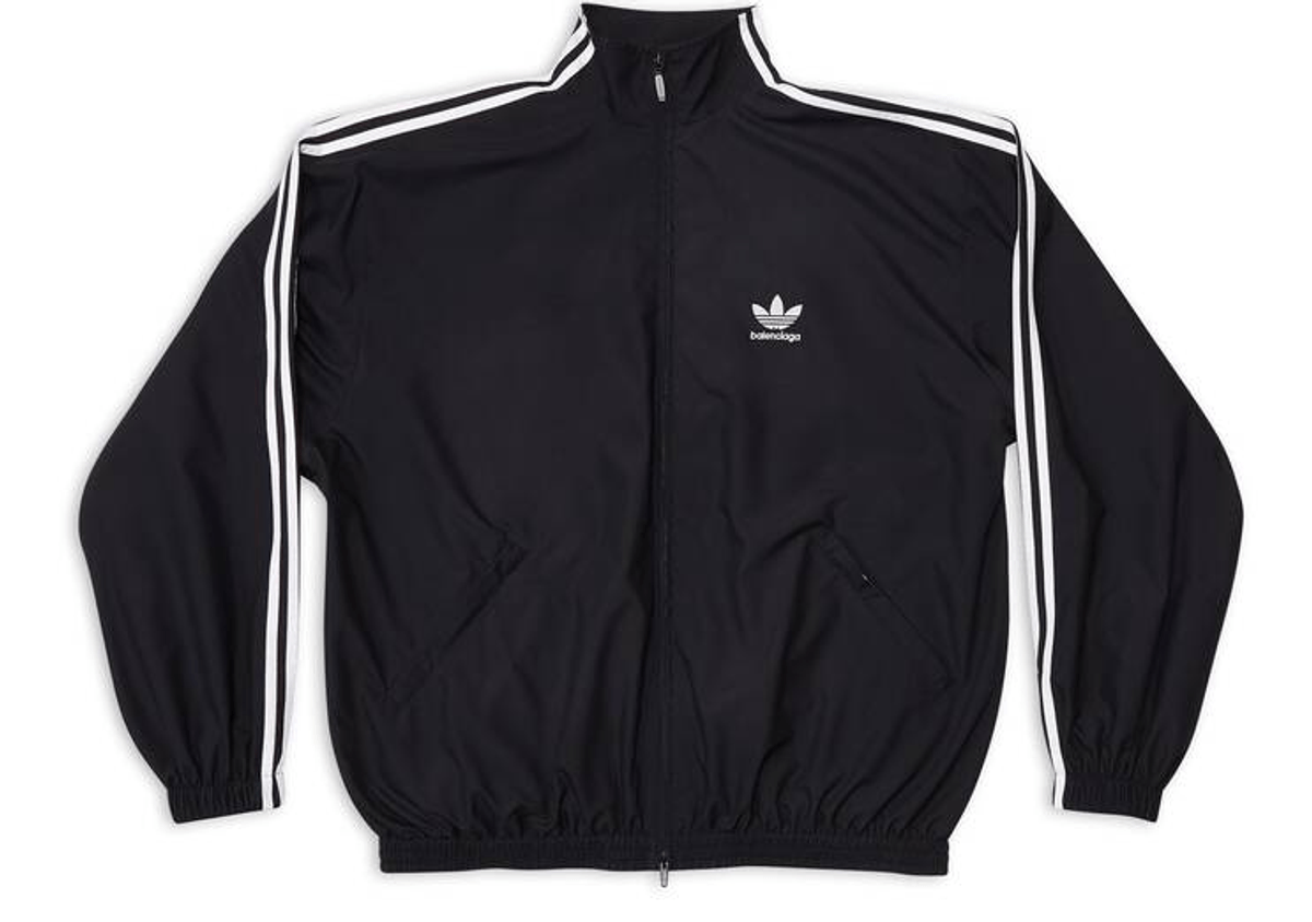 Adidas × Balenciaga Black Tracksuit Jacket WHAT’S ON THE STAR?